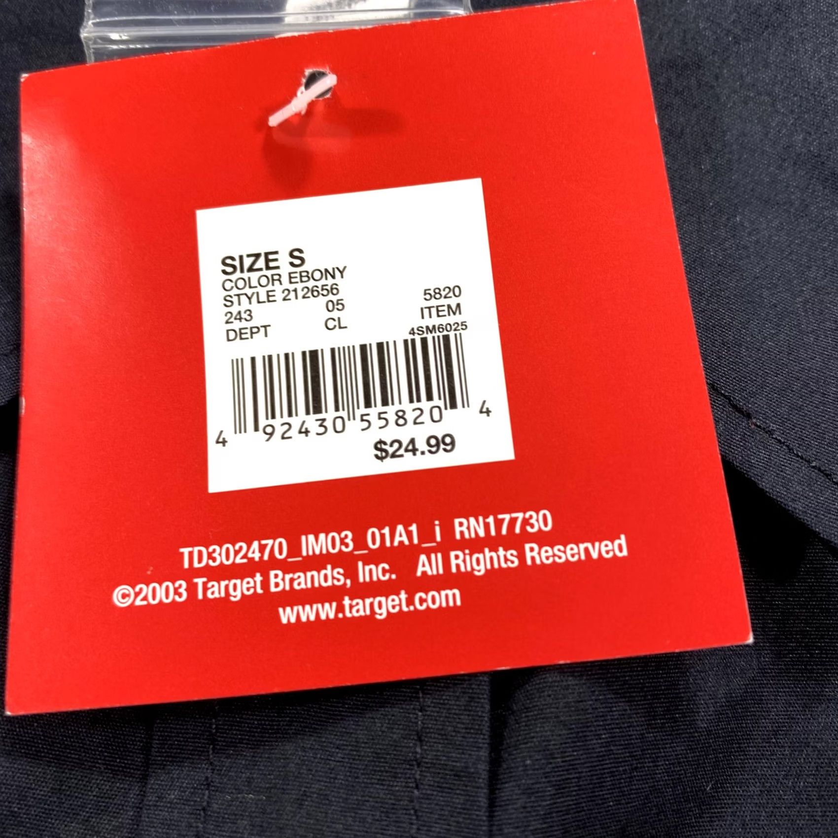 Isaac Mizrahi Nike Isaac Mizrahi Shirt Womens Small Black Button Up Back Straps Blouse Top Size S / US 4 / IT 40 - 4 Thumbnail