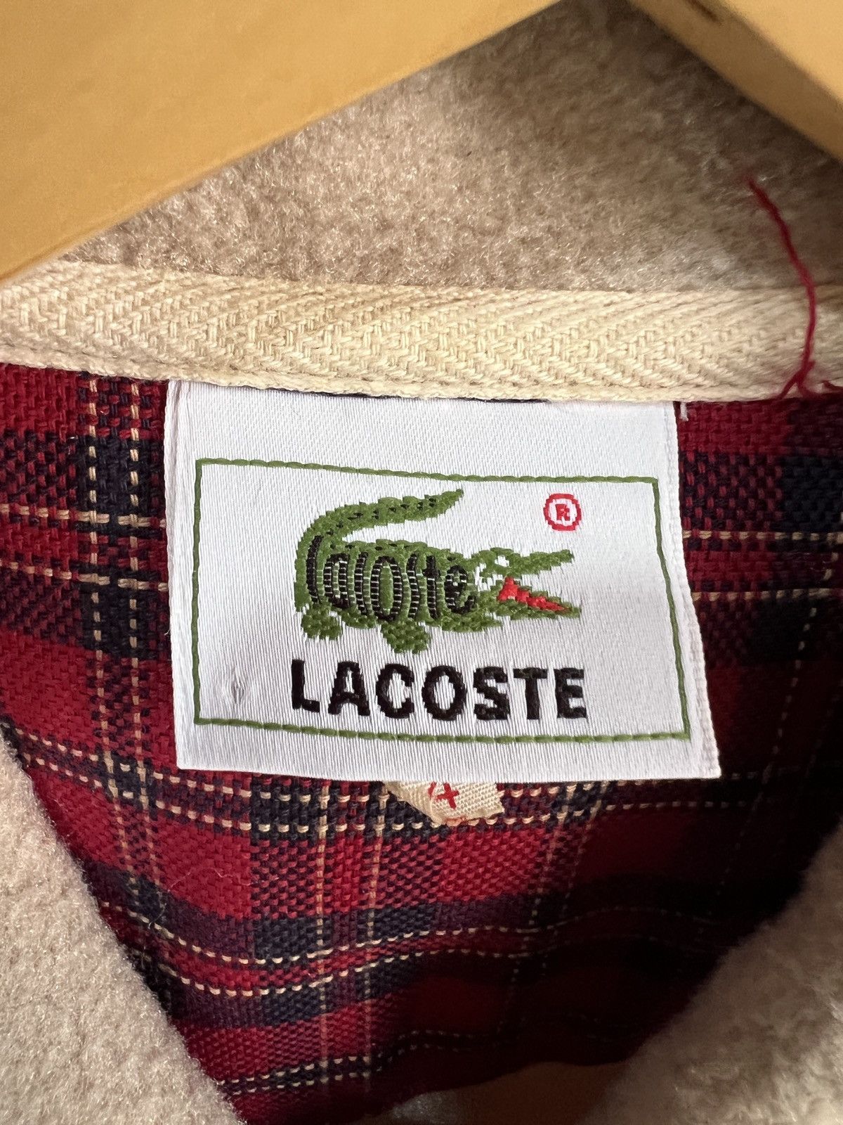 Lacoste 🔥Rare Lacoste Polartec Button Up Shirt Size US L / EU 52-54 / 3 - 12 Thumbnail