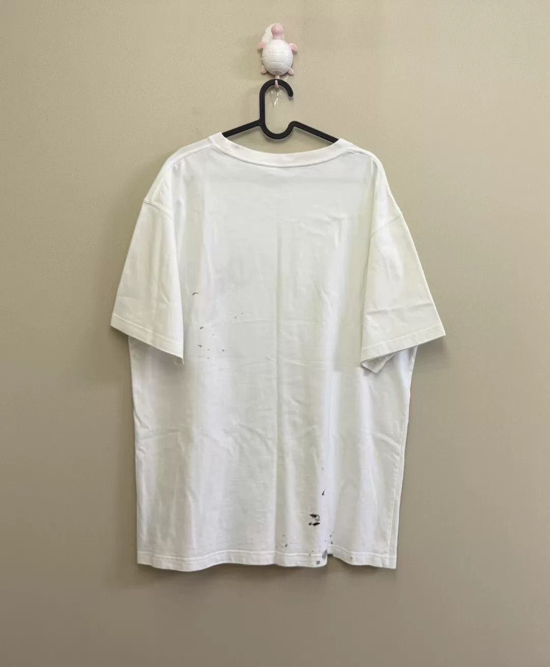 Dior DIOR x TRAVIS White Embroidered Splatter Tee Size US XXL / EU 58 / 5 - 4 Thumbnail