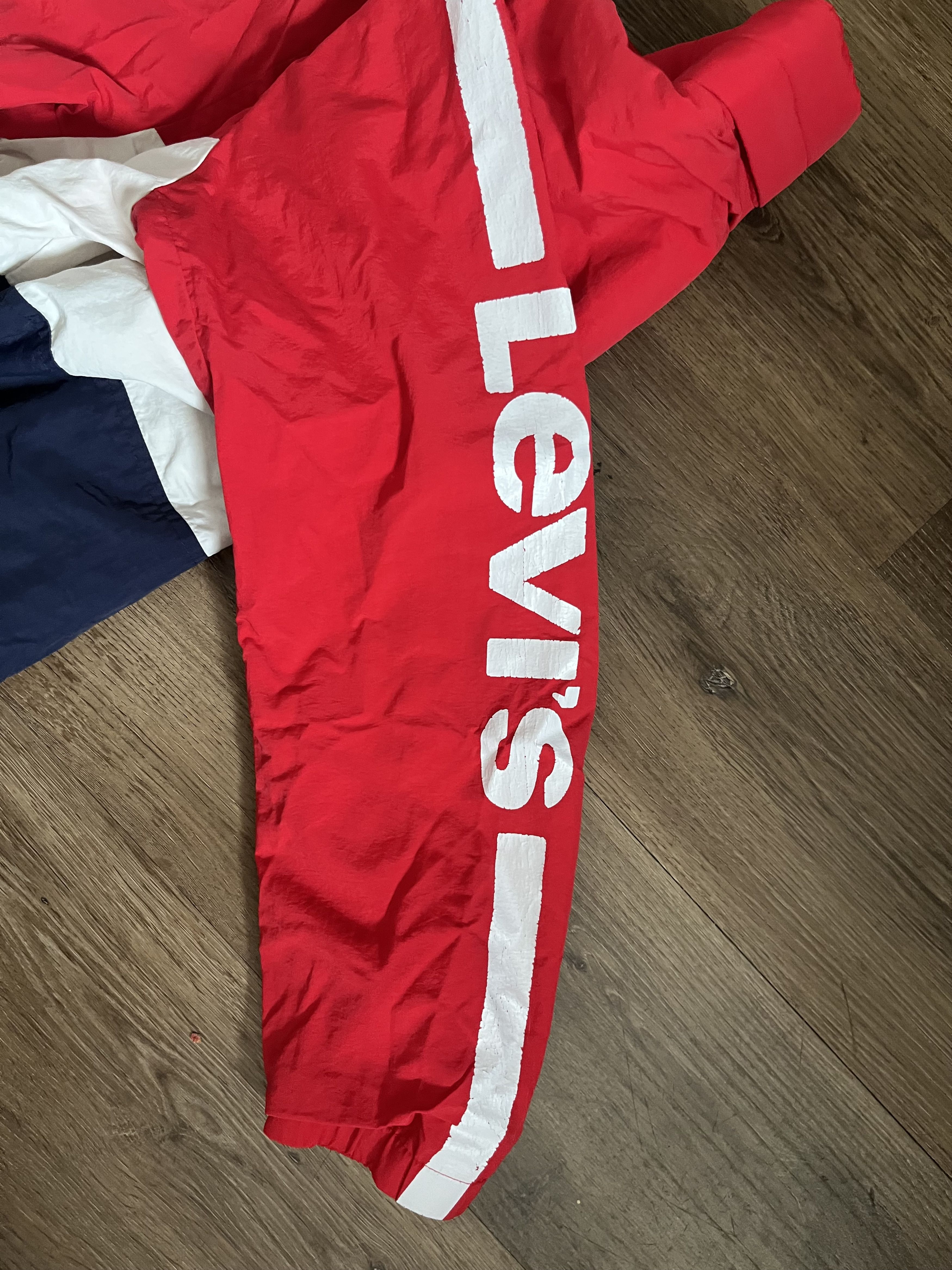 Levi's Vintage Clothing × Vintage Vintage Levis Windbreaker Jacket Size US M / EU 48-50 / 2 - 3 Thumbnail