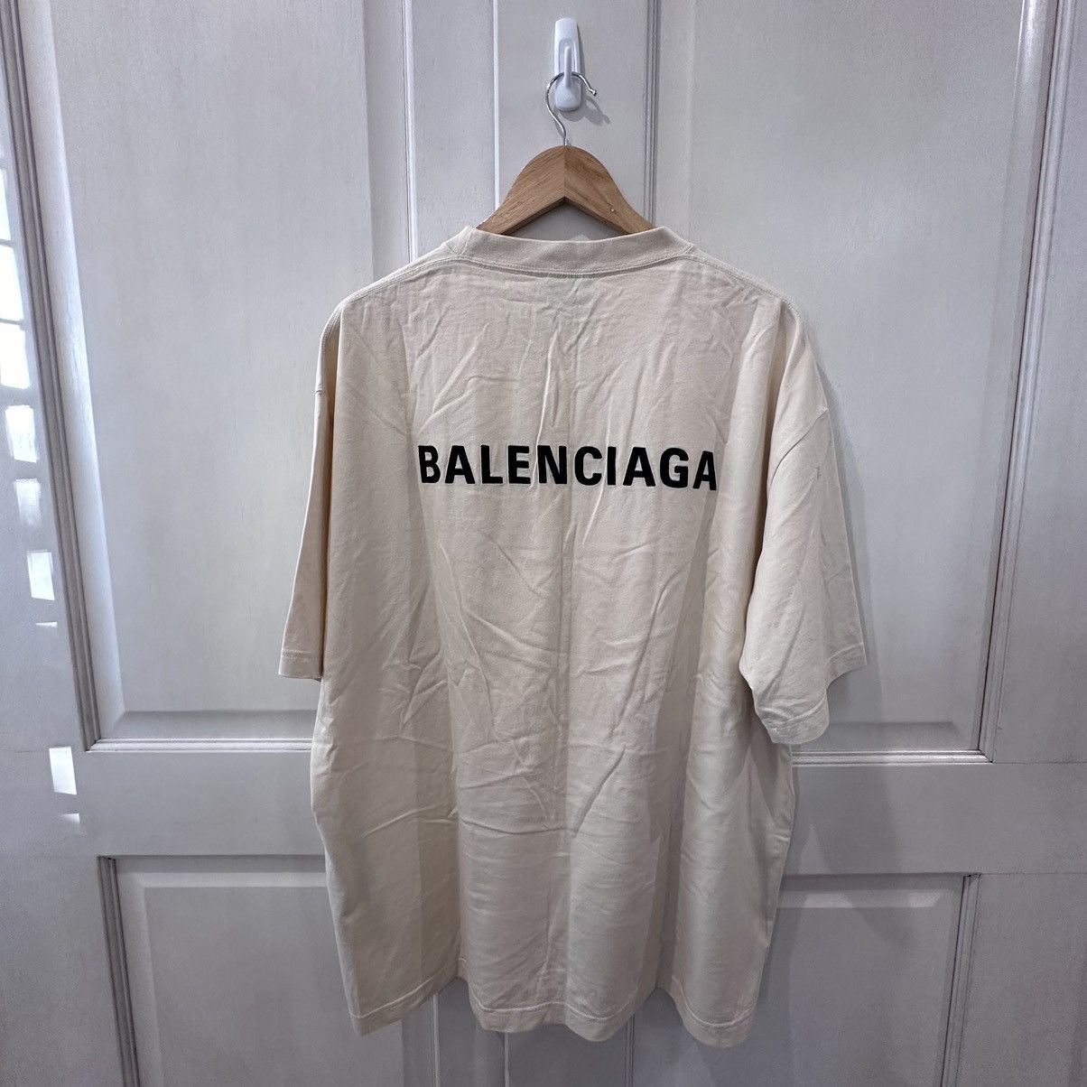 Balenciaga Balenciaga Logo T-Shirt Size US XXL / EU 58 / 5 - 6 Thumbnail