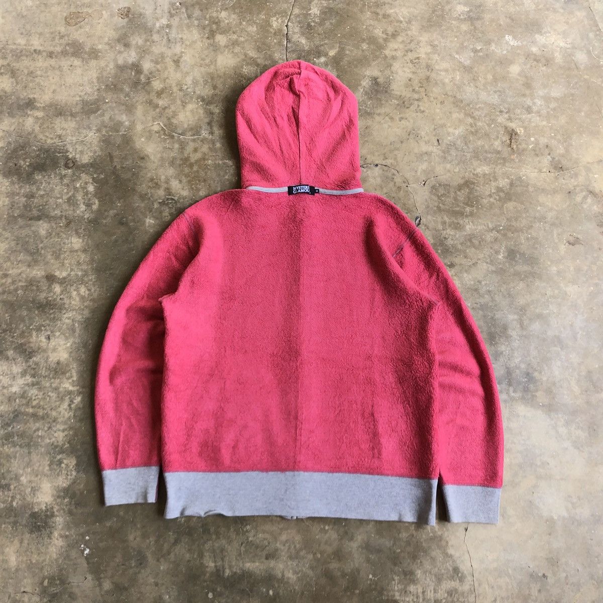 Hysteric Glamour Hysteric Glamour “RocknRoll” Reversible Ziphoodie Grey/Pink Size US L / EU 52-54 / 3 - 12 Thumbnail