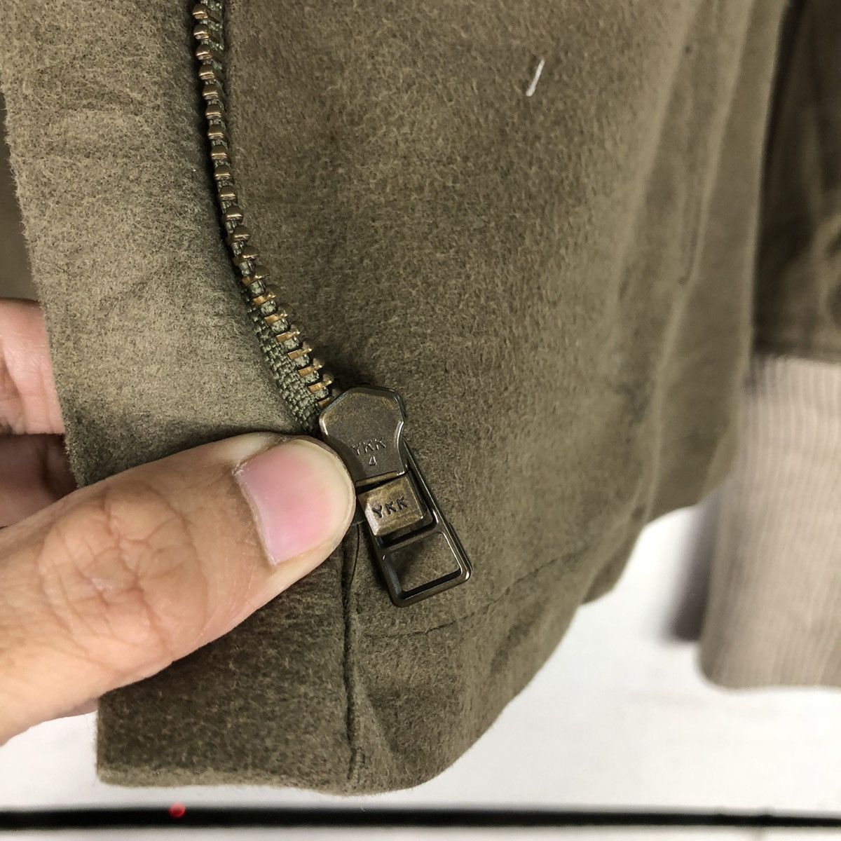 Japanese Brand 🔥Cropped Biker Jacket Ford Mills Inspire Issey Miyake Size US M / EU 48-50 / 2 - 15 Thumbnail