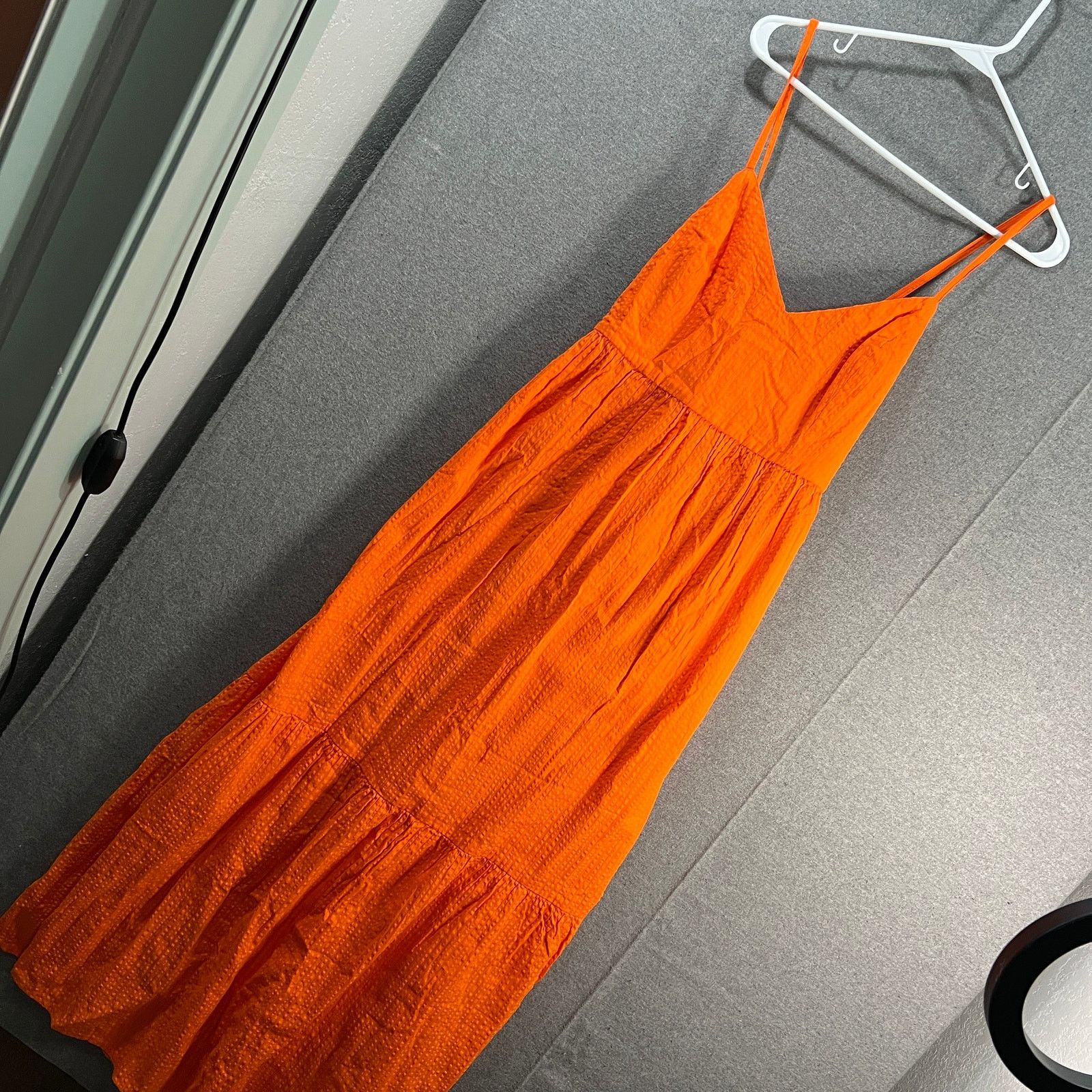 Other Destination 365 Regular Seersucker Maxi Dress Bright Size L / US 10 / IT 46 - 1 Thumbnail