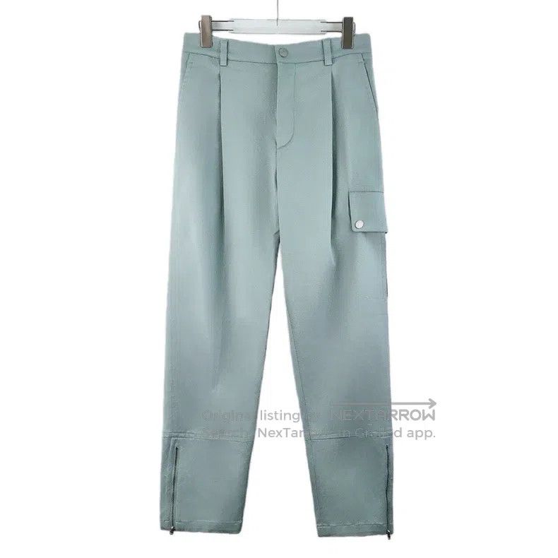 Hermes Hermes Light Blue Side Pocket Cotton Casual Work Pants Size US 40 / EU 56 - 1 Thumbnail