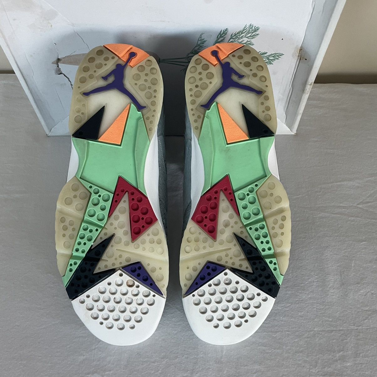 Jordan Brand × Nike Nike Air Jordan 7 Retro SE Neutral Grey Hare 2.0 Size 12 Size US 12 / EU 45 - 7 Thumbnail