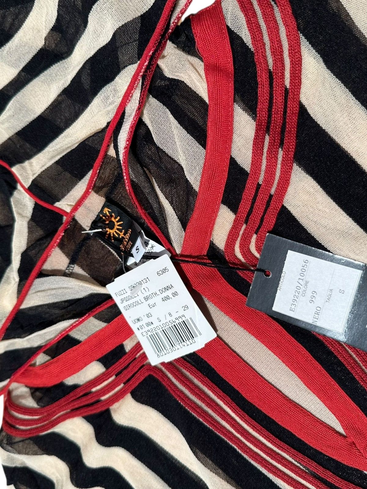 Jean Paul Gaultier Jean Paul Gaultier Soleil Hooded Mesh Top – 2002 Deadstock Size S / US 4 / IT 40 - 9 Thumbnail