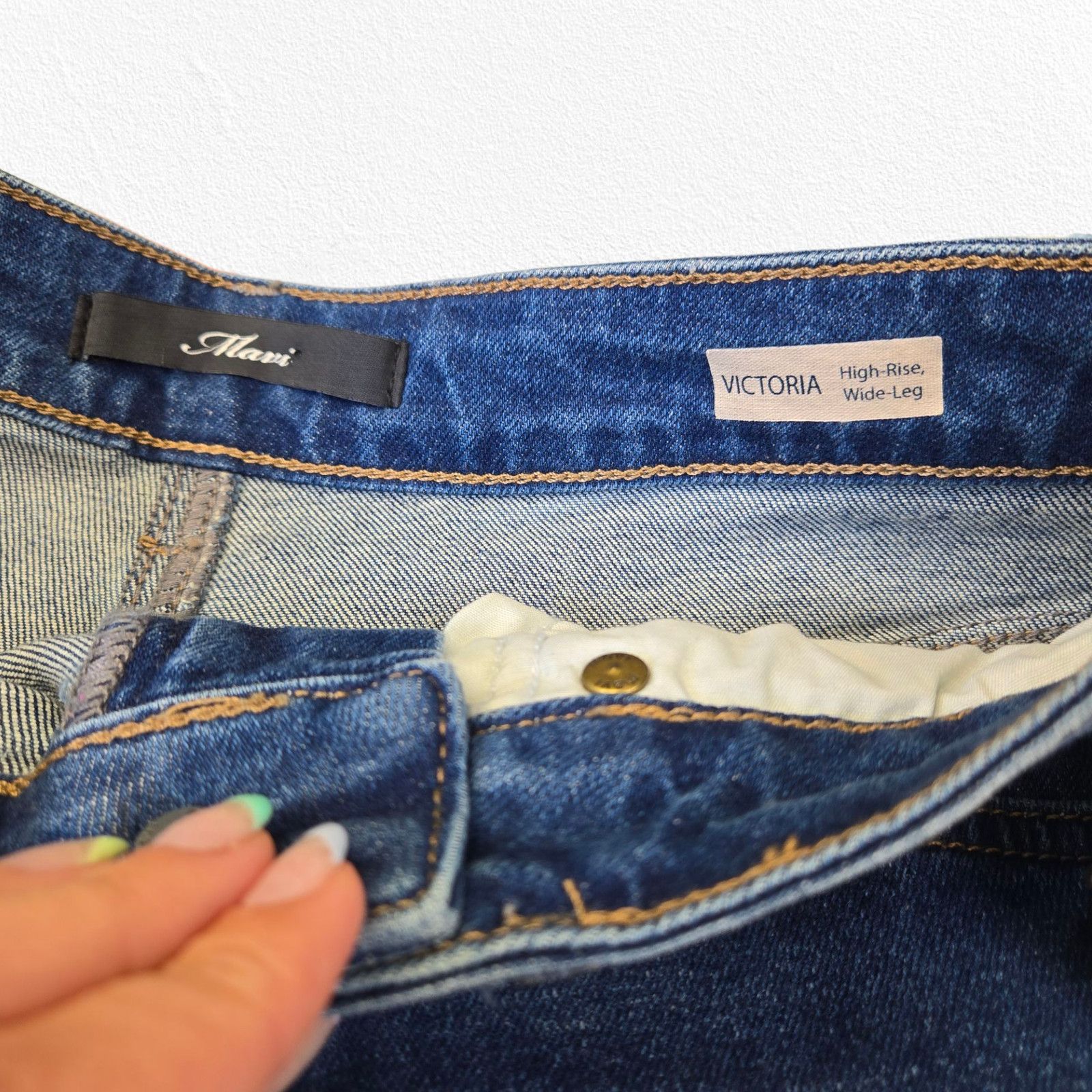 Mavi Mavi Victoria High Rise Wide Flare Jeans Size 28 Size 28" / US 6 / IT 42 - 11 Thumbnail