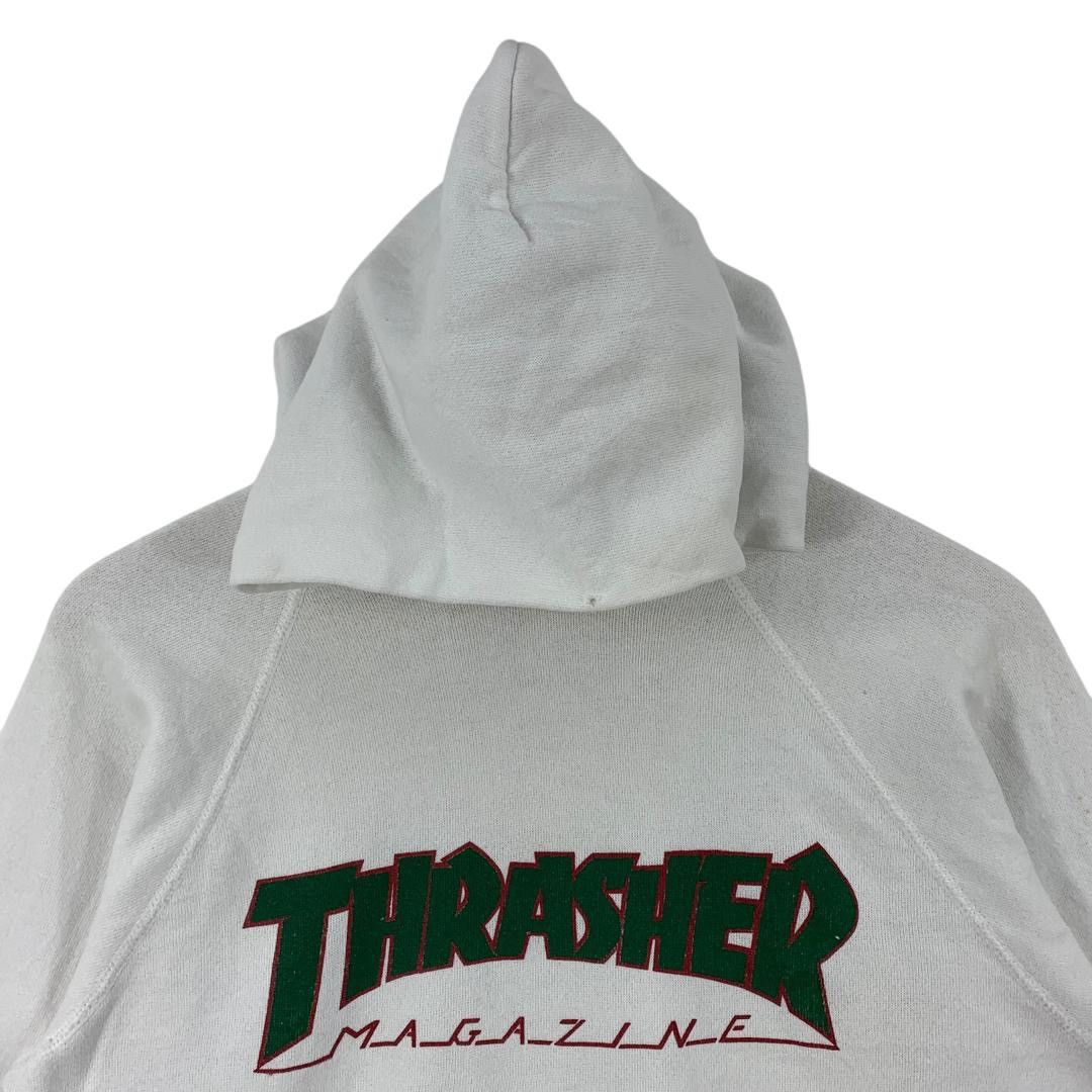 Hanes × Thrasher × Vintage Vintage 90s THRASHER MAGAZINE pullover hoodie hanes tag Size US M / EU 48-50 / 2 - 2 Thumbnail