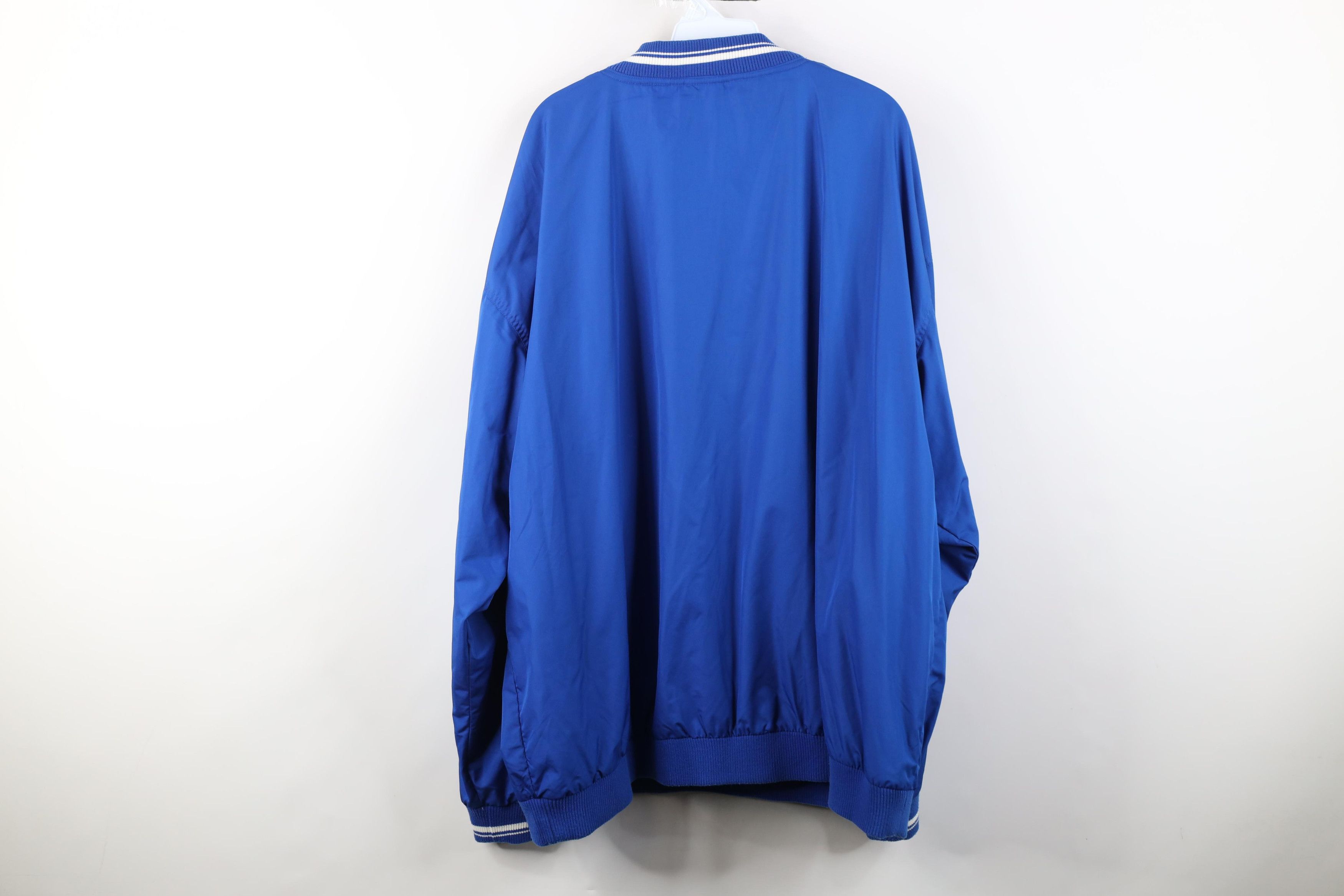 Reebok Vintage 90s Reebok Lined Pullover Windbreaker Jacket Blue Size US XXL / EU 58 / 5 - 13 Thumbnail