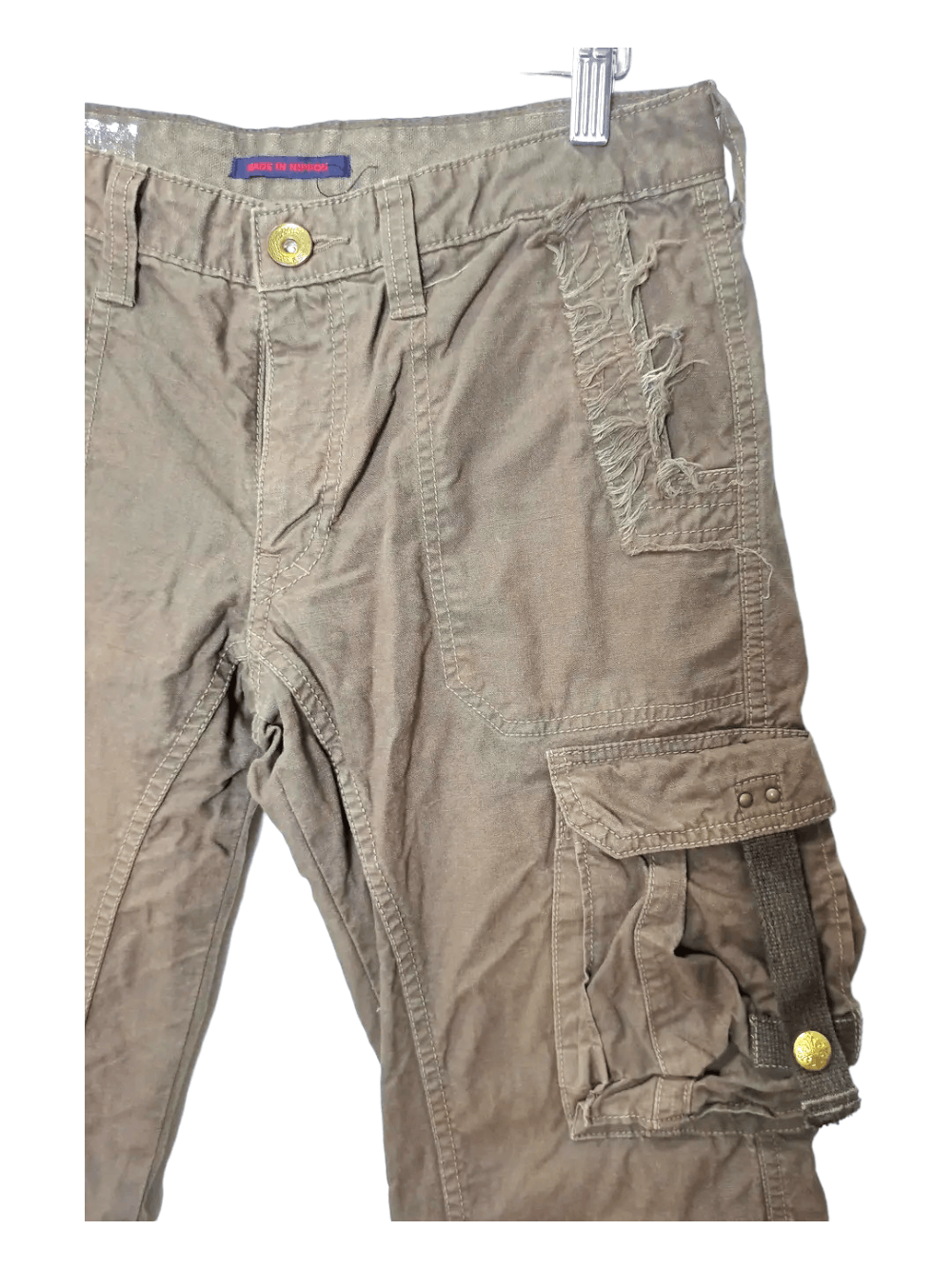 Surplus Research SURPLUS Mud Wash Tactical Cargo Pants Size US 30 / EU 46 - 3 Thumbnail