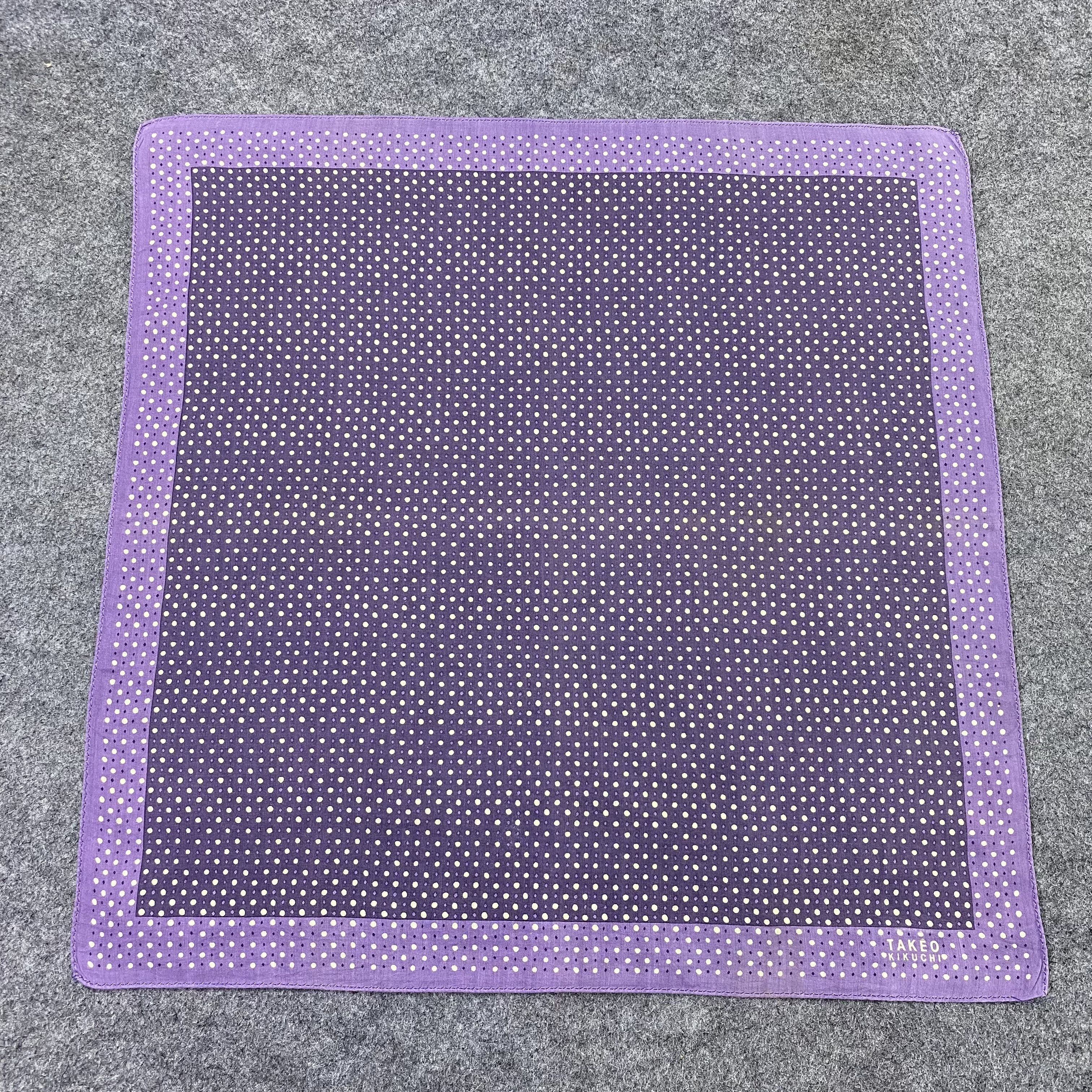 Takeo Kikuchi Takeo Kikuchi Handkerchief Neckerchief Bandana-B1584 Size ONE SIZE - 3 Thumbnail