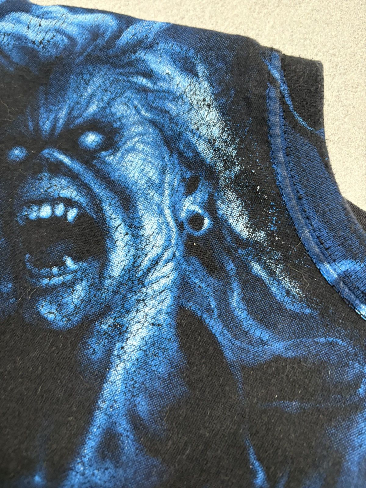 Band Tees Iron Maiden 2007 Benjamin Breeg All Over Print Tee XXL Band Size US XXL / EU 58 / 5 - 6 Thumbnail