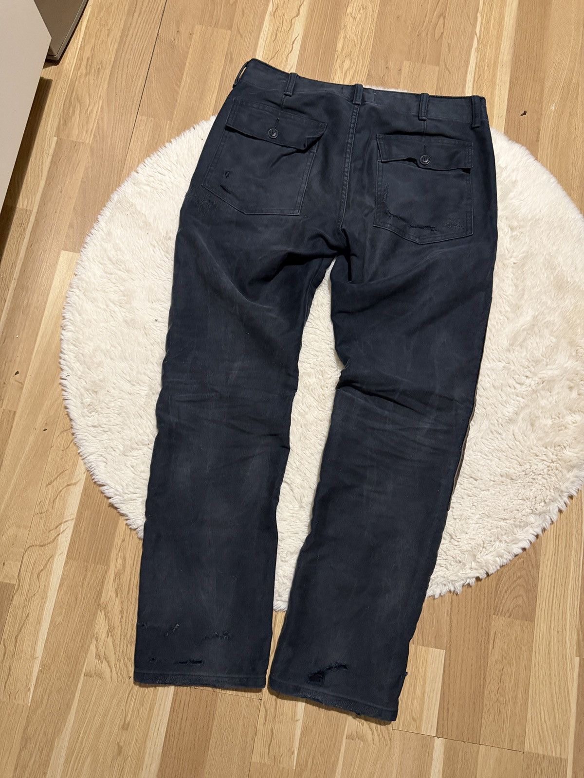 Polo Ralph Lauren Ralph lauren denim supply pants patchwork avant garde rare Size US 32 / EU 48 - 6 Thumbnail