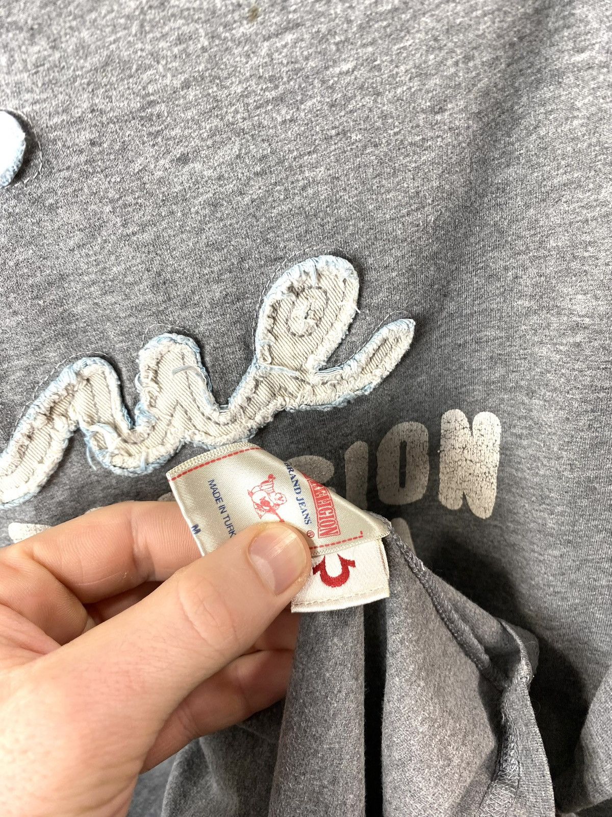 True Religion Vintage True Religion T Shirt Japan Style Hype Y2K Size US M / EU 48-50 / 2 - 8 Thumbnail