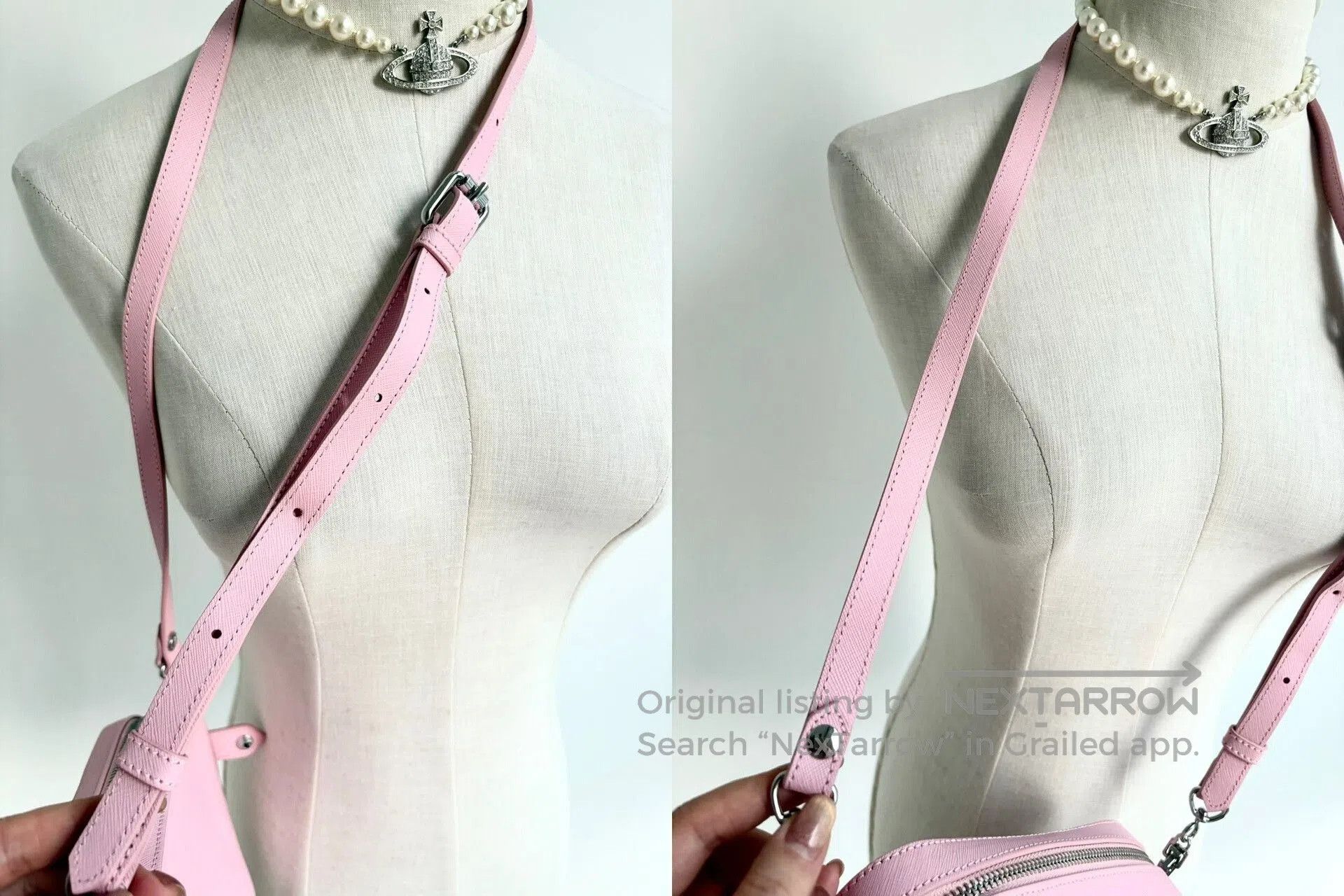 Vivienne Westwood Vivienne Westwood Pink Camera Bag. Size ONE SIZE - 7 Thumbnail