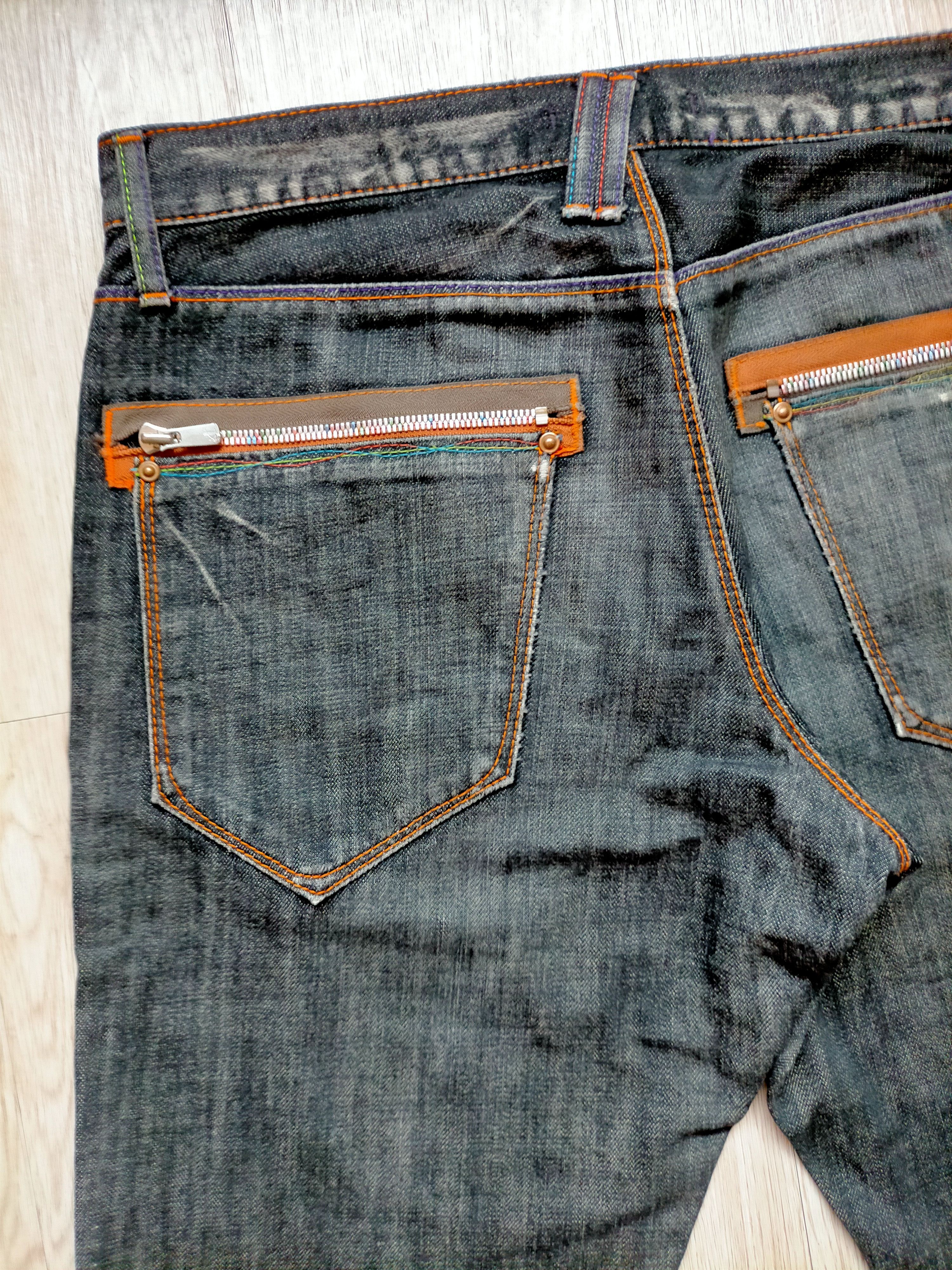 Hysteric Glamour × Japanese Brand Flare Jeans Union Made Blue Way Black Japan Boot cut Denim Size US 33 - 12 Thumbnail