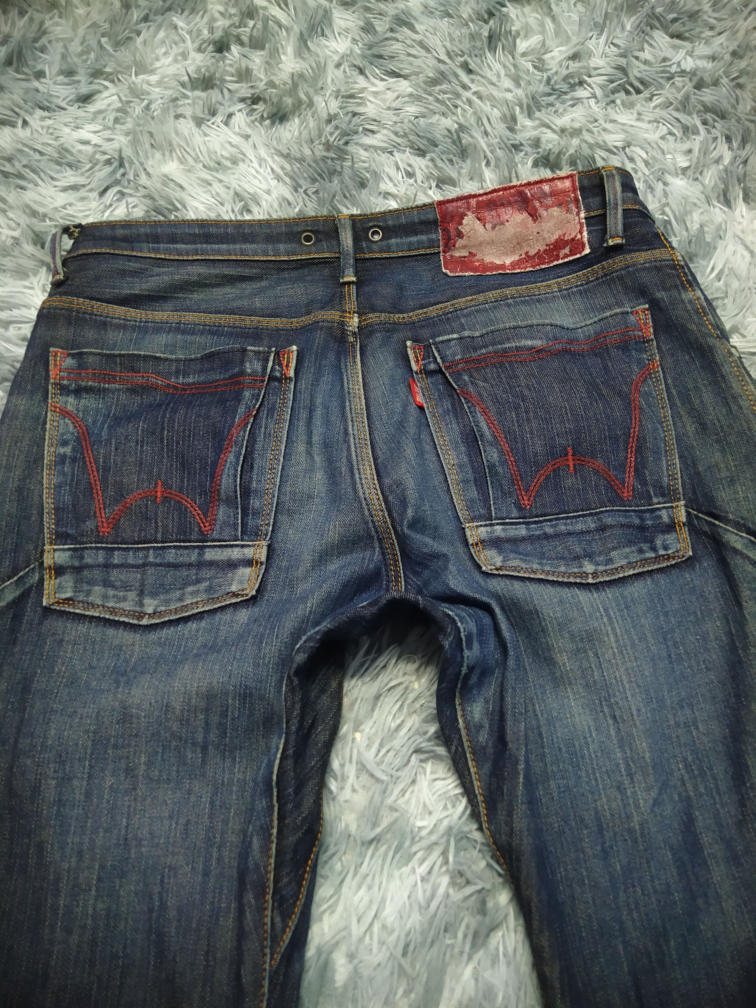 Edwin Edwin Blue Trip Vintage Rare Pattern Size US 32 / EU 48 - 3 Thumbnail