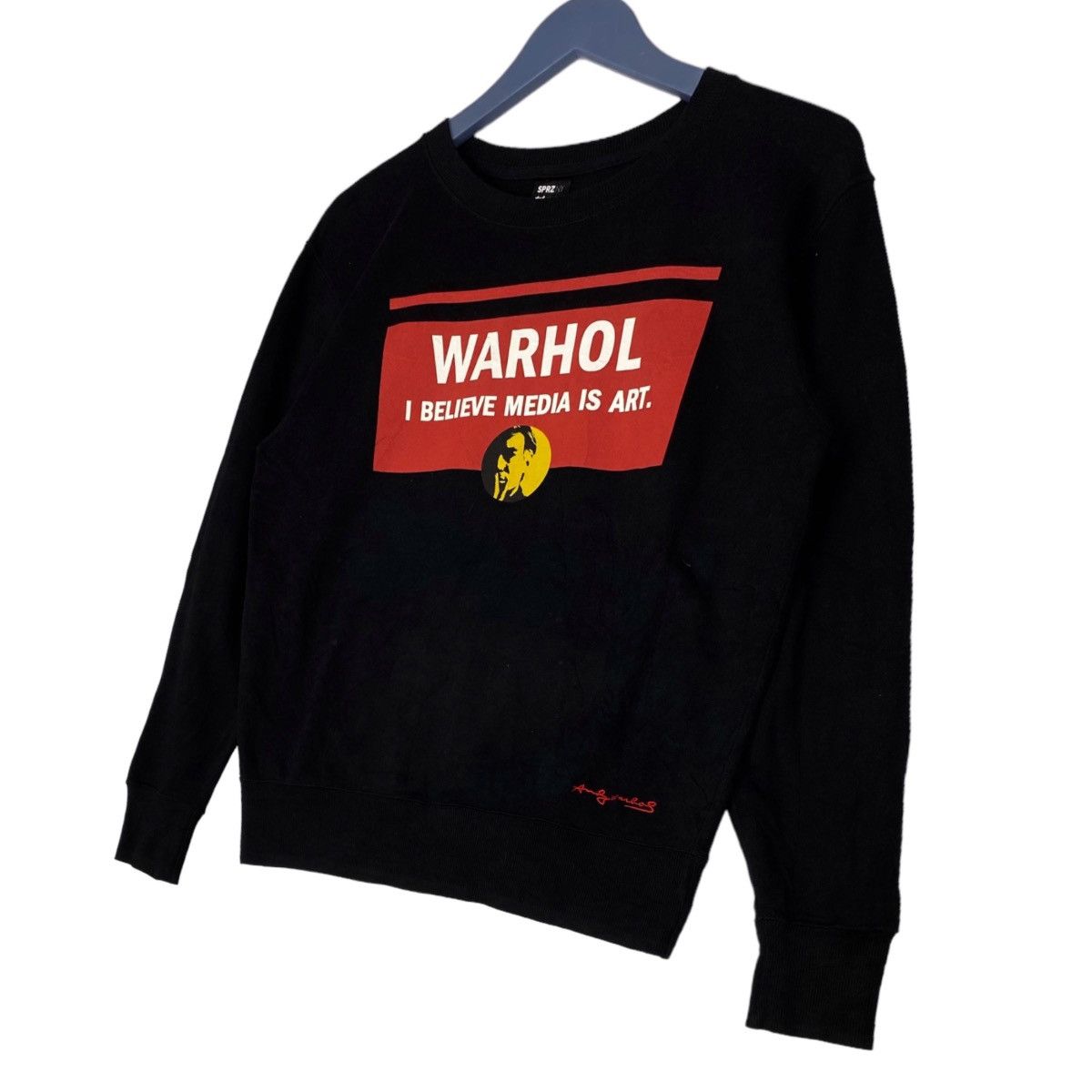 Andy Warhol × Vintage Vintage Andy Warhol Full Print Crewneck Sweatshirt Size S Size US S / EU 44-46 / 1 - 2 Thumbnail
