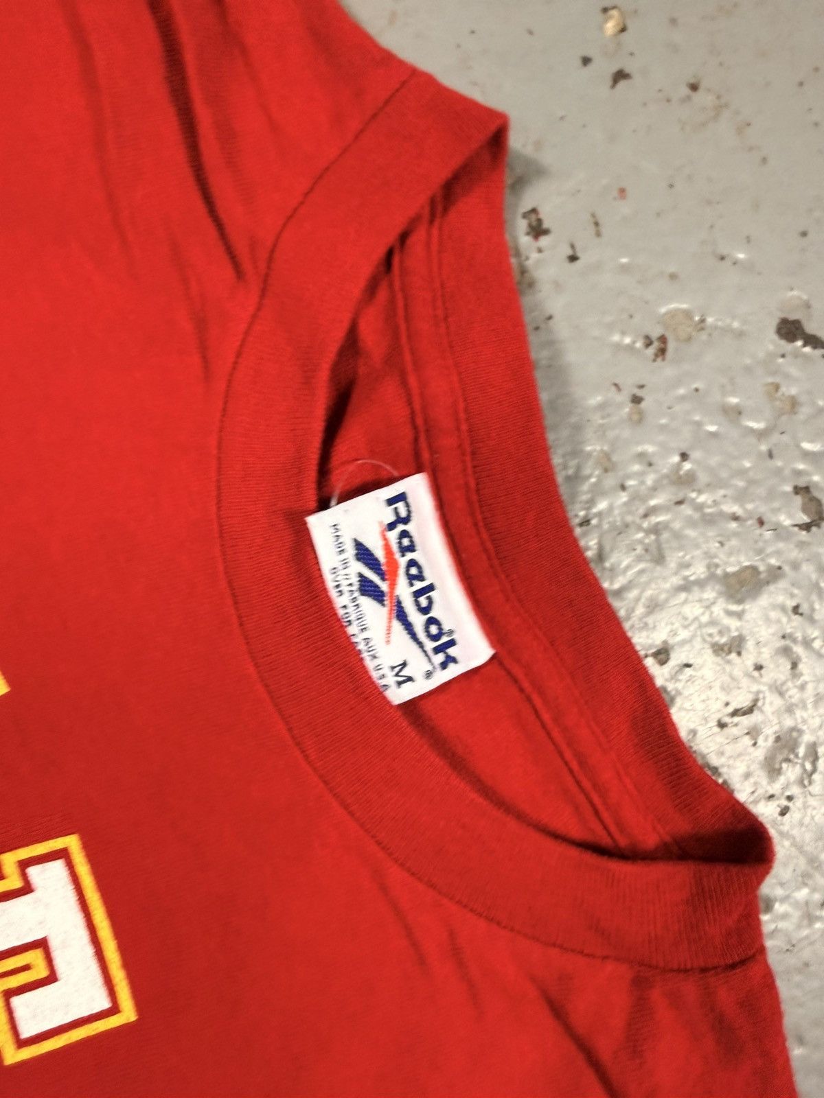 Reebok Vintage Kansas City Chiefs Signed Reebok Tee Size US M / EU 48-50 / 2 - 4 Thumbnail