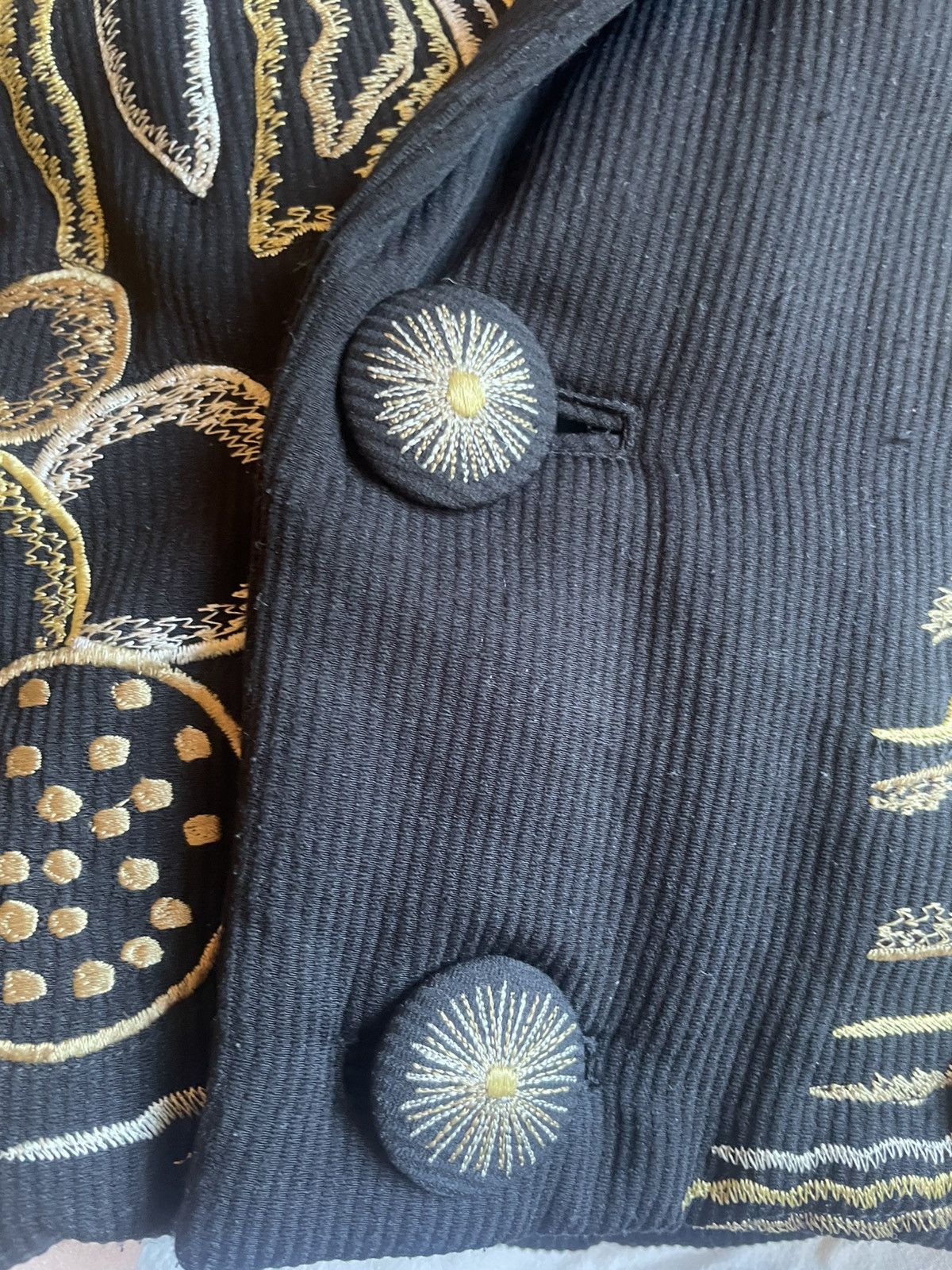 Other Vintage Korii Joko Embroidered Art-to-Wear Jacket Size US M / EU 48-50 / 2 - 13 Thumbnail