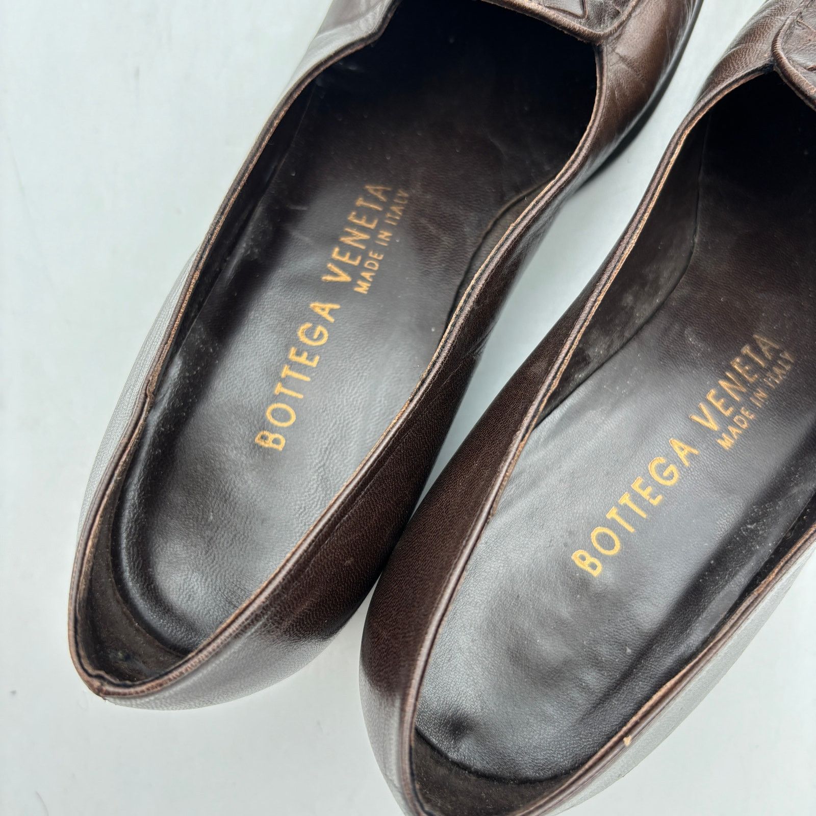 Bottega Veneta Bottega Veneta Intrecciato Woven Leather Loafers Women's 6B Size US 6 / IT 36 - 9 Thumbnail
