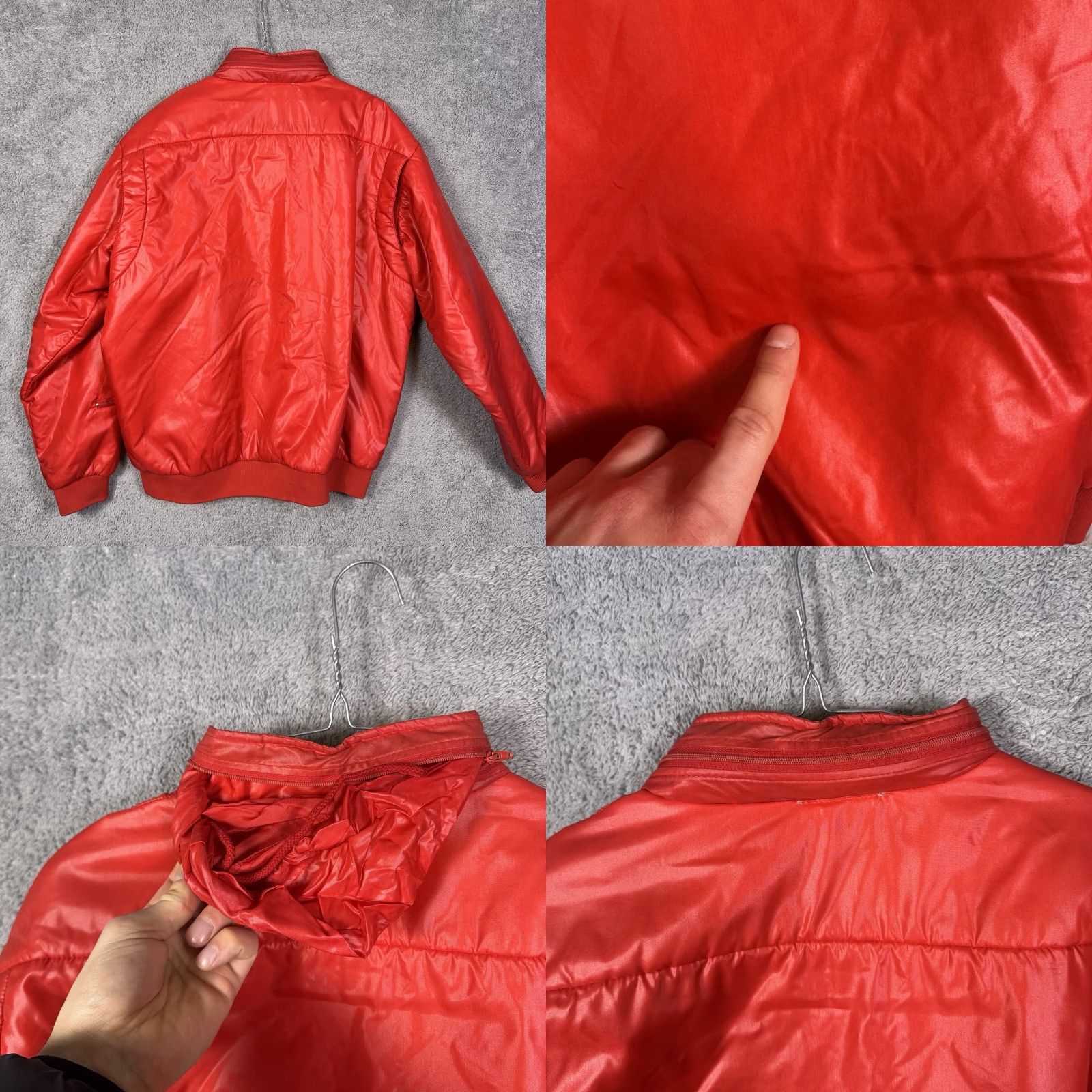 Lacoste VINTAGE Lacoste Jacket Mens XL Full Zip Club Windbreaker Hoodie Nylon 8998 Size US XL / EU 56 / 4 - 9 Thumbnail