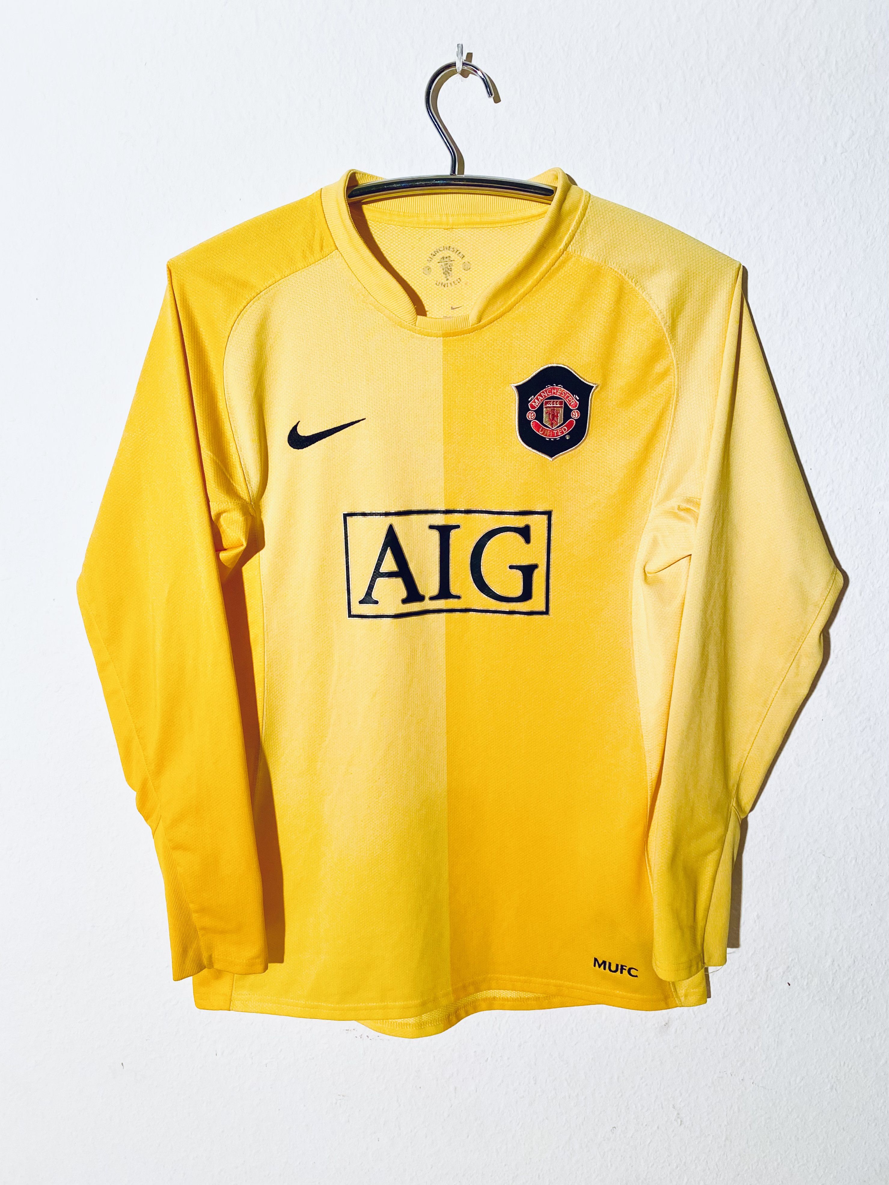 Nike Manchester United CHILD´s Home Goalkeeper Jersey 2006 2007 Size US XS / EU 42 / 0 - 1 Thumbnail