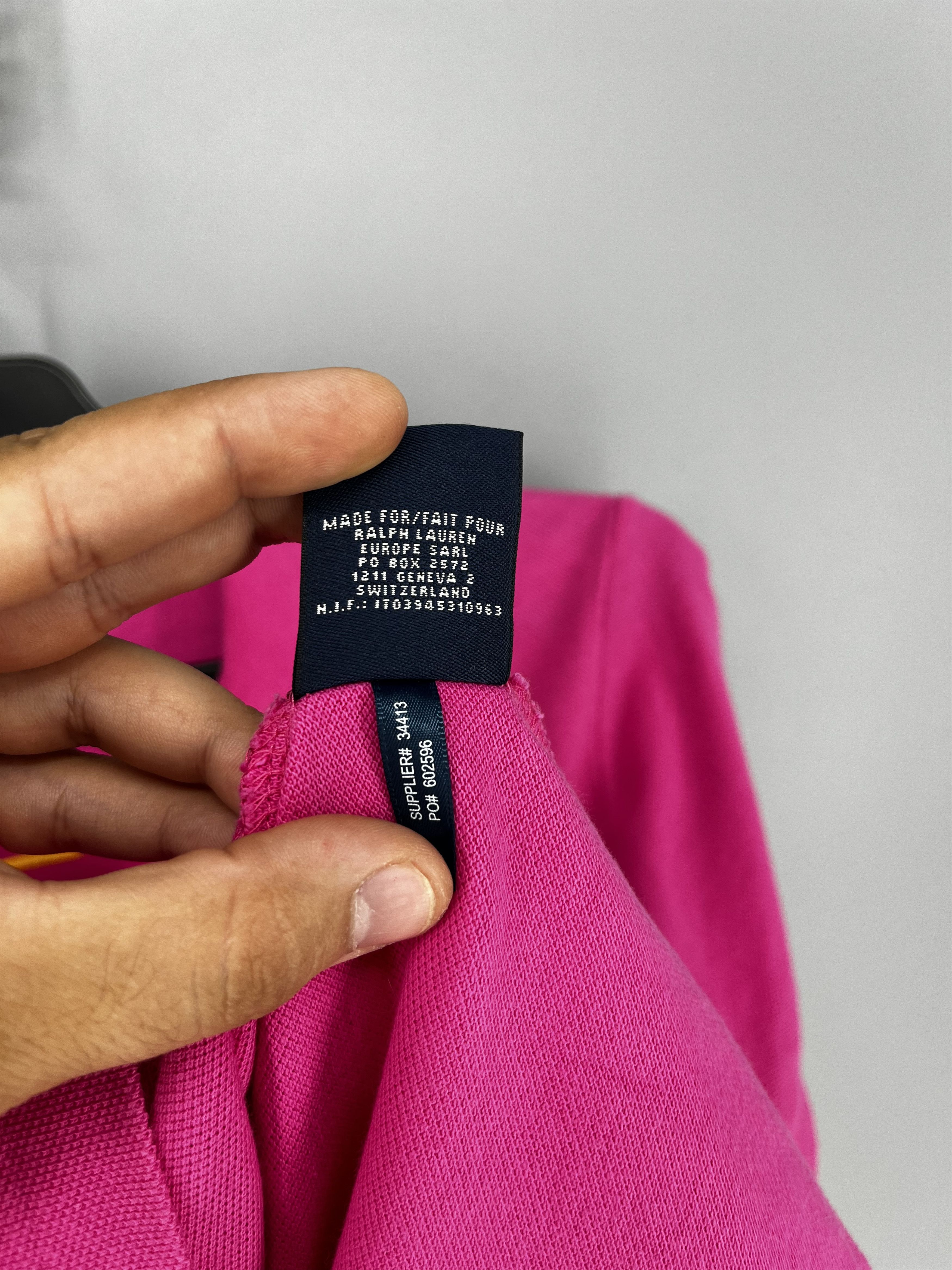 Polo Ralph Lauren Vintage Y2K Polo Ralph Lauren T-Shirt Size L in Pink Size L / US 10 / IT 46 - 11 Thumbnail