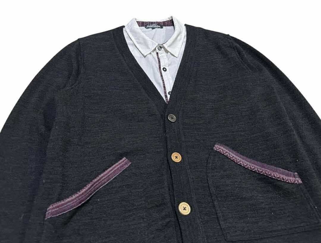 Japanese Brand 🔥SickY2K Dream Catcher Double Layer Shirt Cardigan Size US L / EU 52-54 / 3 - 5 Thumbnail