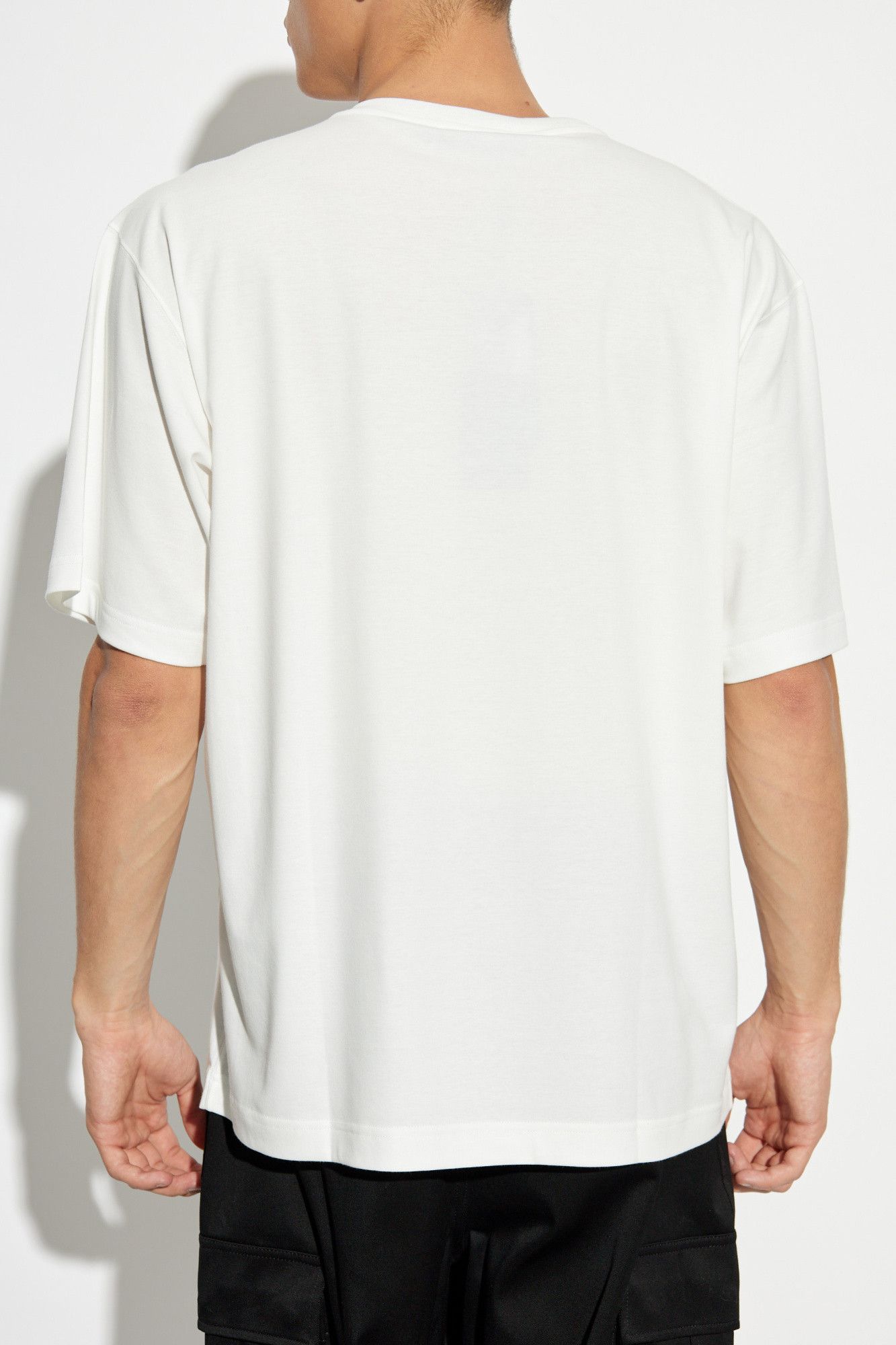 Dolce & Gabbana o1s22i1n0225 Printed Crewneck T-Shirt in White Size US M / EU 48-50 / 2 - 4 Thumbnail