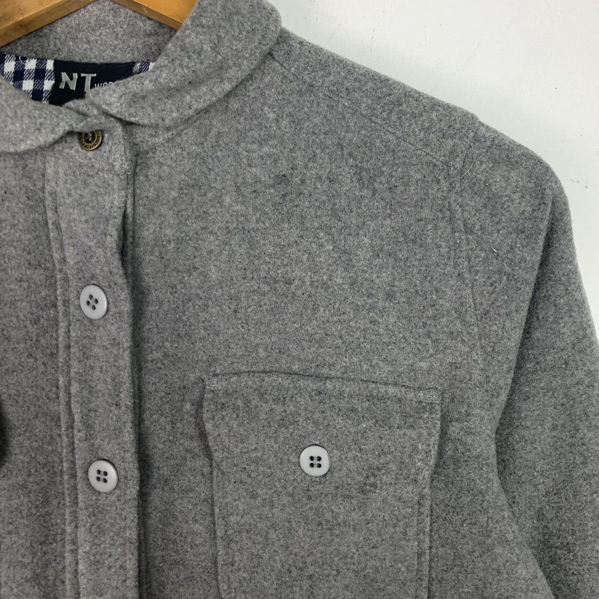 Designer × Japanese Brand × Vintage Vintage Japanese Brand Button Up Wool Jacket Size US M / EU 48-50 / 2 - 4 Thumbnail