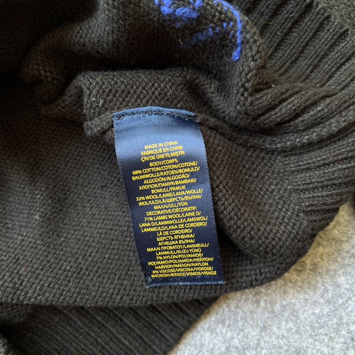 Designer × Polo Ralph Lauren × Vintage Vintage Polo Ralph Lauren Bear Knit Sweater Size M / US 6-8 / IT 42-44 - 5 Thumbnail