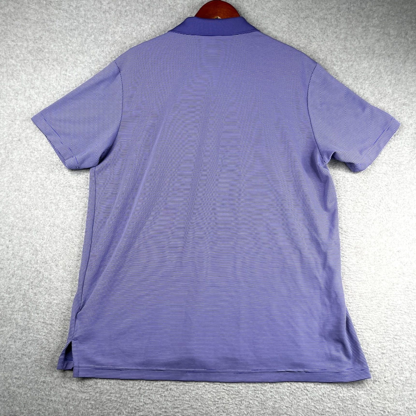 Adidas Adidas Golf Polo Shirt Mens XL Purple Striped Stretch Casual Polo Shirt Size US XL / EU 56 / 4 - 6 Thumbnail