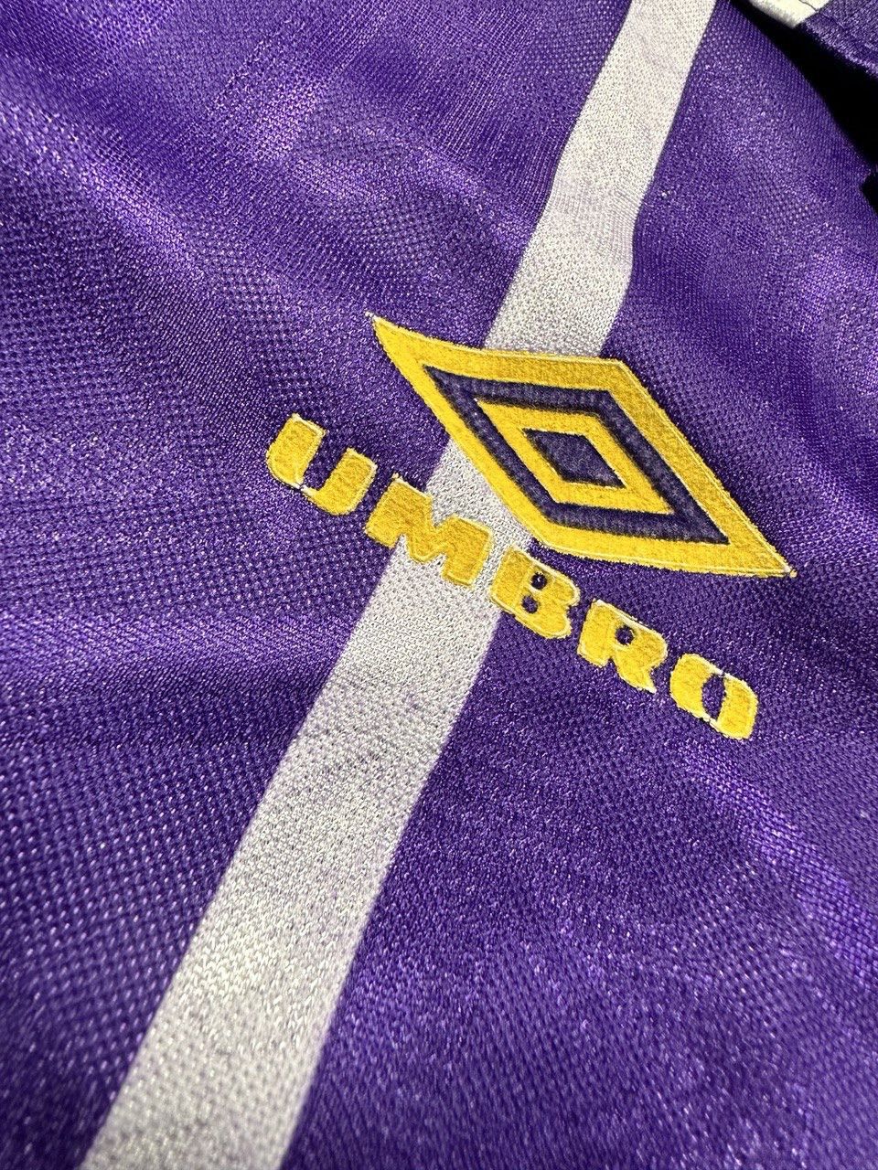 Vintage Vintage Manchester City soccer jersey rare away purple L Size US L / EU 52-54 / 3 - 3 Thumbnail