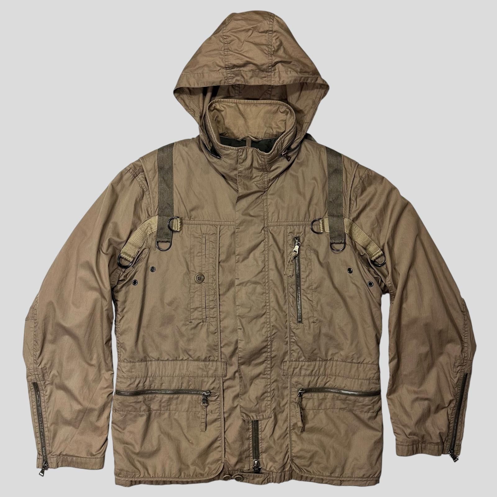 Prada Prada Sport 2003 Cotton Bondage Cargo Field Jacket IT50 M/L Size US L / EU 52-54 / 3 - 1 Thumbnail