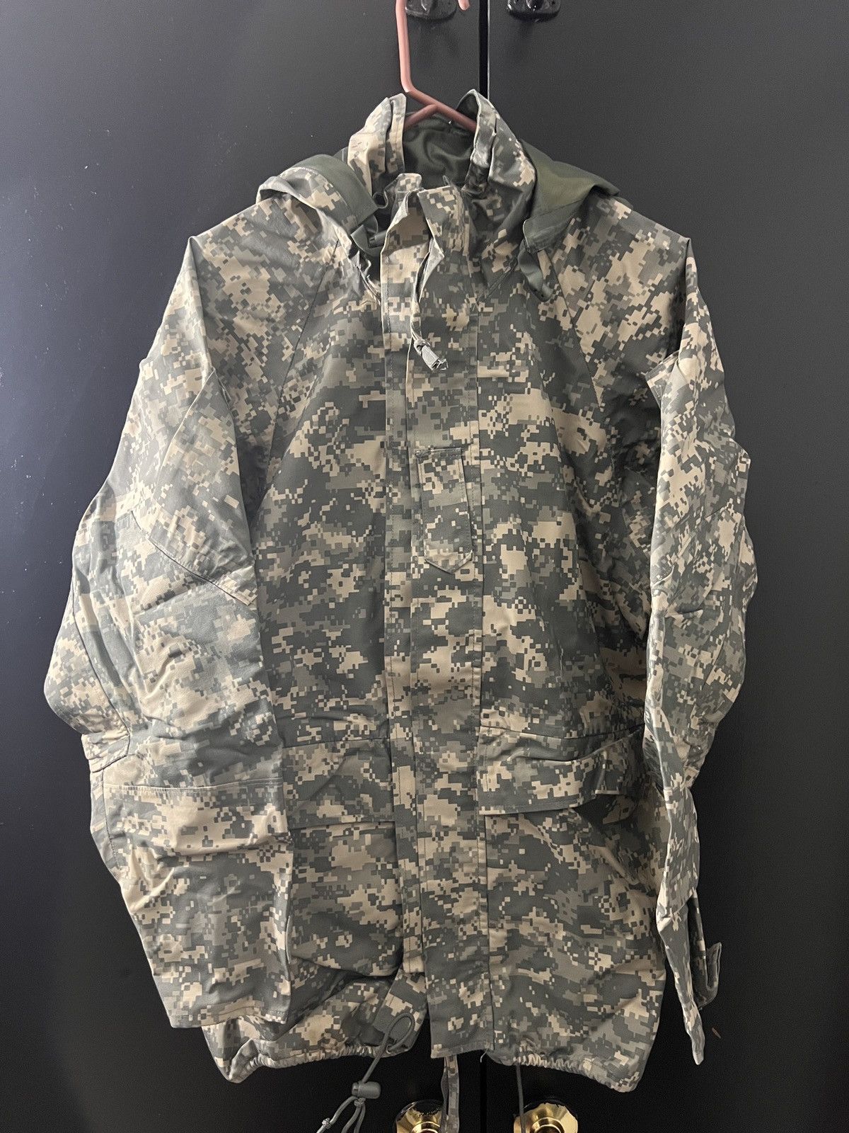 image of Vintage Camo Army Jacket, Men's (Size Small)