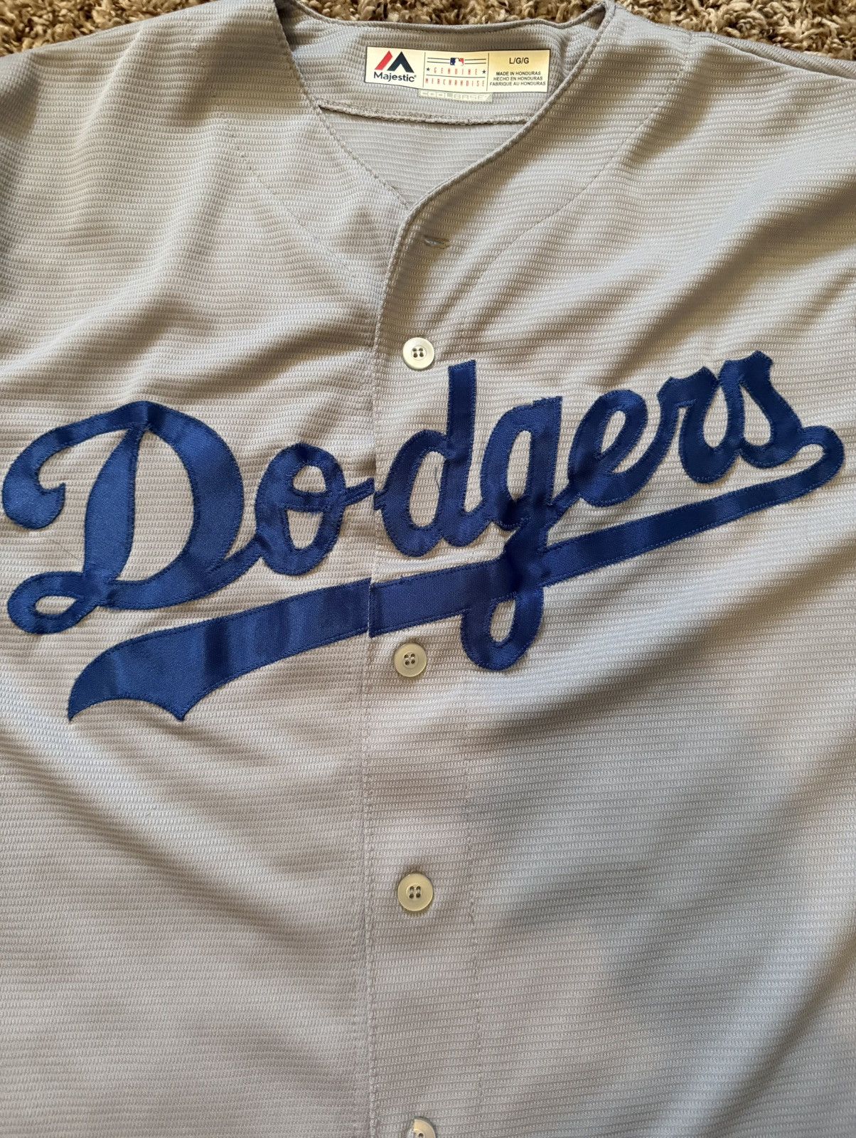 MLB × Vintage Vintage Dodgers Jersey Clayton Kershaw #22 Size US L / EU 52-54 / 3 - 3 Thumbnail