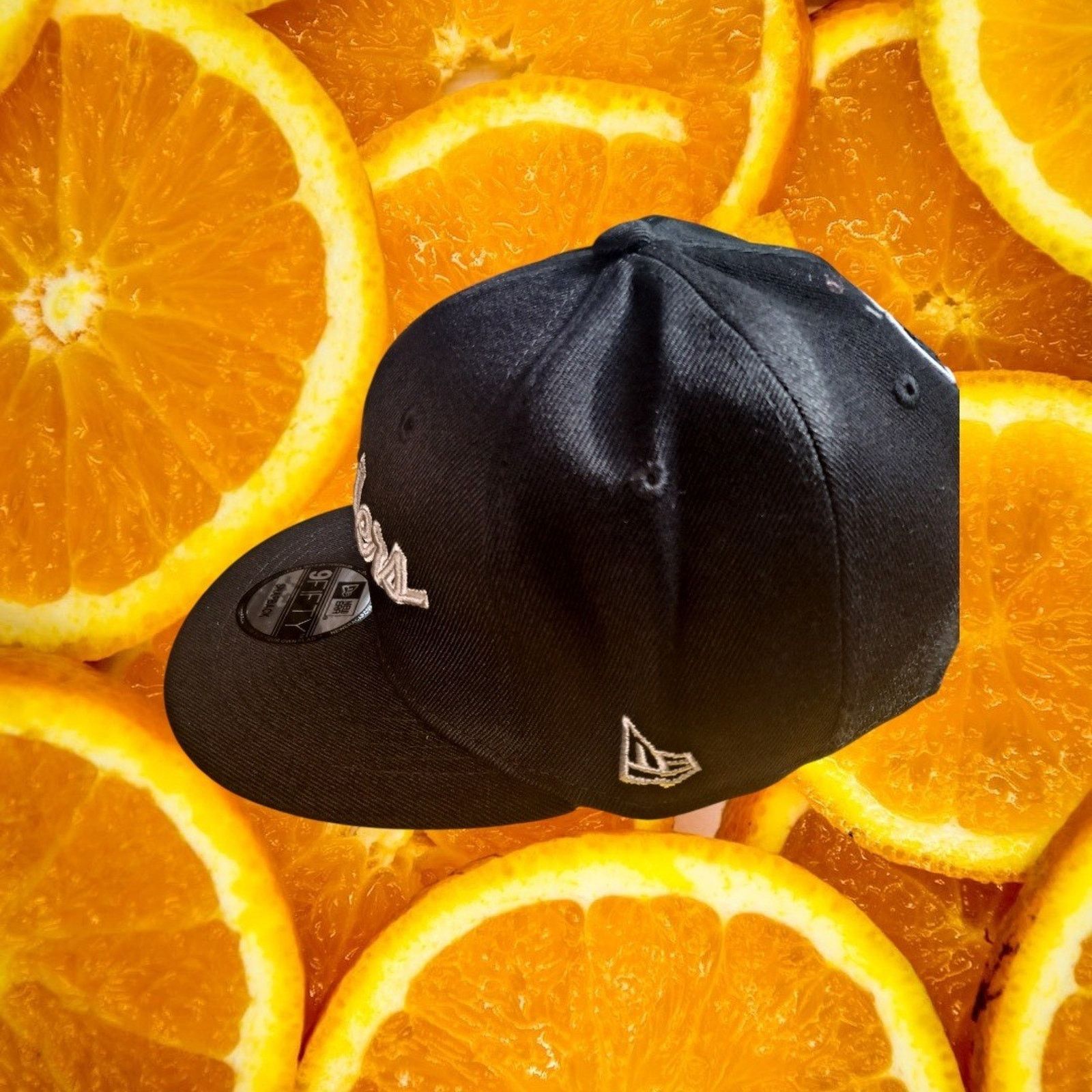 New Era New Era Raiders Snapback Hat NFL Black Silver Anniversary Size ONE SIZE - 3 Thumbnail