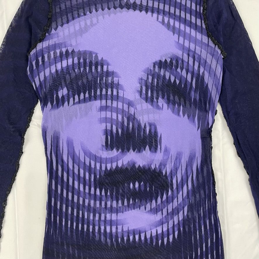 Jean Paul Gaultier AW2001 Jean Paul Gaultier Garbo/Dietrich Mesh Top Vintage Size US M / EU 48-50 / 2 - 4 Thumbnail