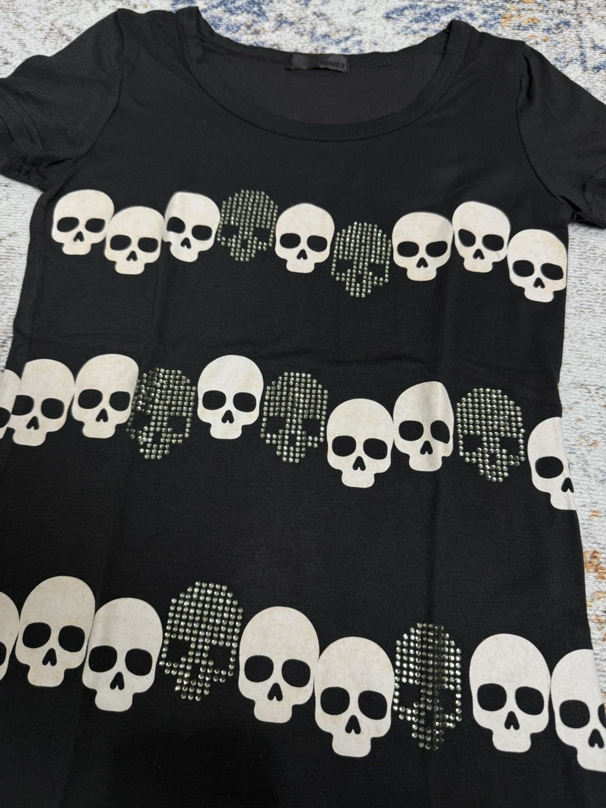 Japanese Brand Y2k gimick skull art ifsix style tshirt Size M / US 6-8 / IT 42-44 - 5 Thumbnail