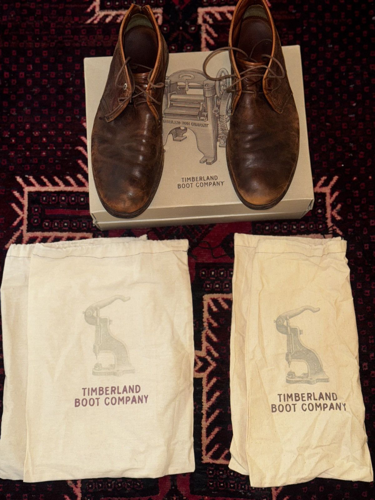 Timberland Wodehouse Chukka Boot in Dark Brown Leather Size US 11 / EU 44 - 10 Thumbnail