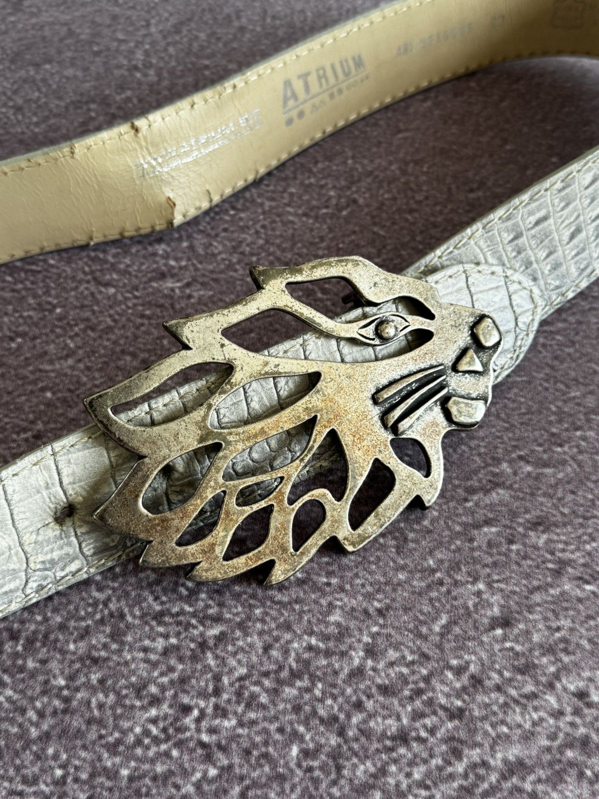 Hysteric Glamour Y2K Snake Leather Glamour Metal 00s Belt Size ONE SIZE - 5 Thumbnail