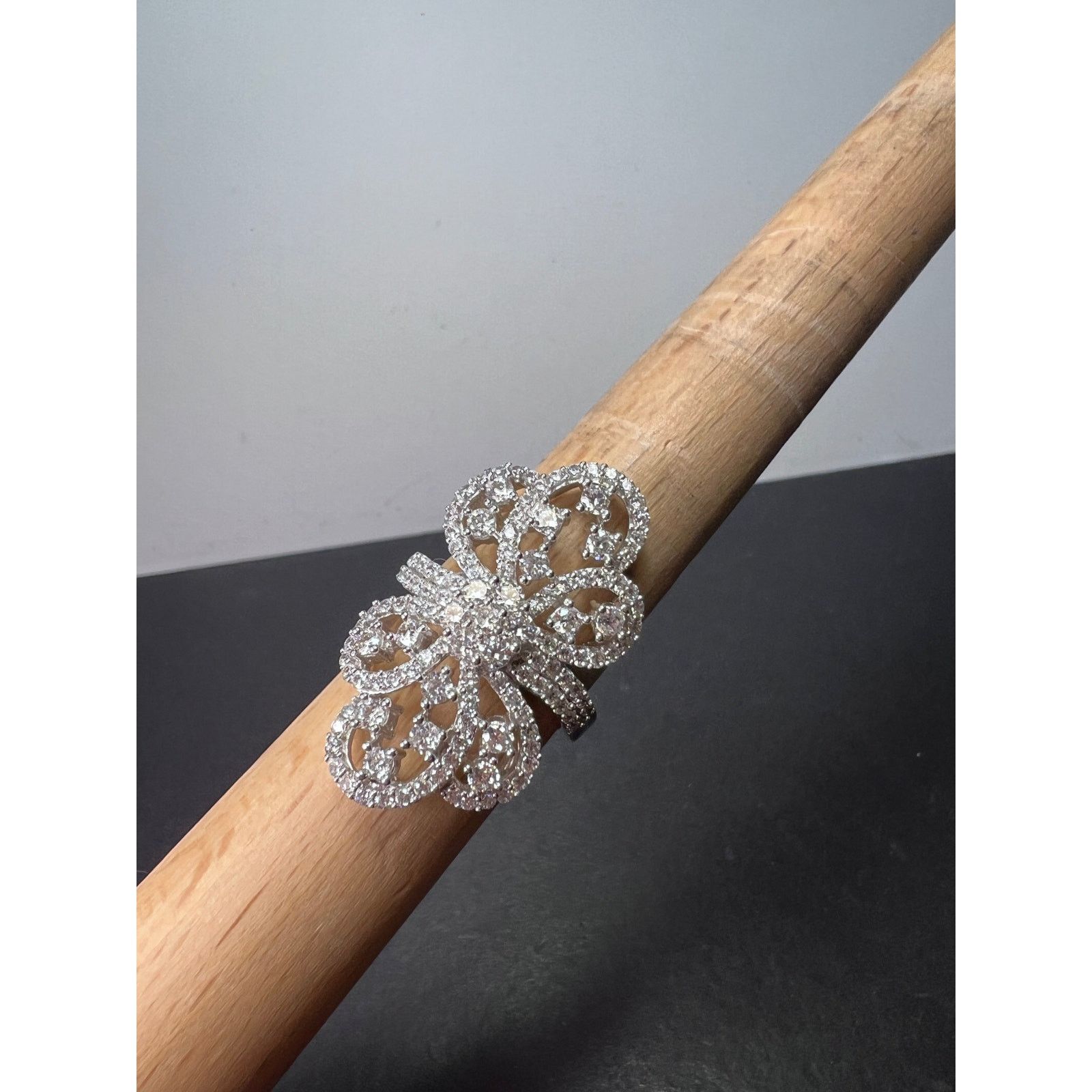 Other CZ cocktail ring In sterling silver size 9.5 Size ONE SIZE - 6 Thumbnail