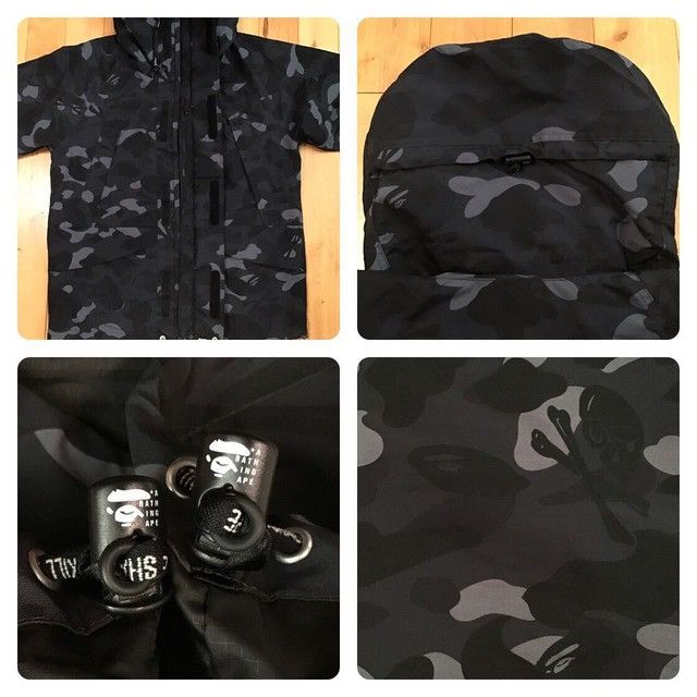 Bape × Neighborhood BAPE × NEIGHBORHOOD NBHD camo hoodie snowboard jacket APE Size US M / EU 48-50 / 2 - 7 Thumbnail