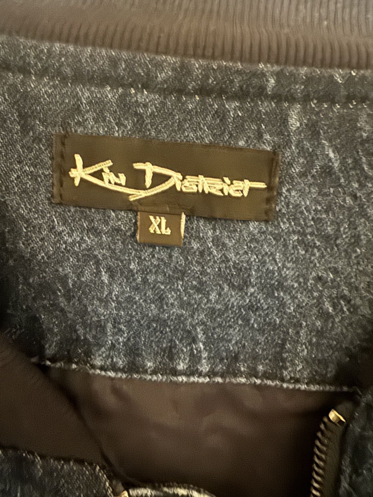 Other Kin District Navy Blue Bomber Jacket Size US XL / EU 56 / 4 - 3 Thumbnail