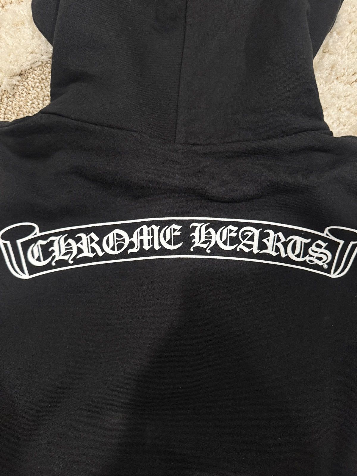Chrome Hearts Chrome Hearts Scroll Script Hoodie Classic Size US XL / EU 56 / 4 - 4 Thumbnail