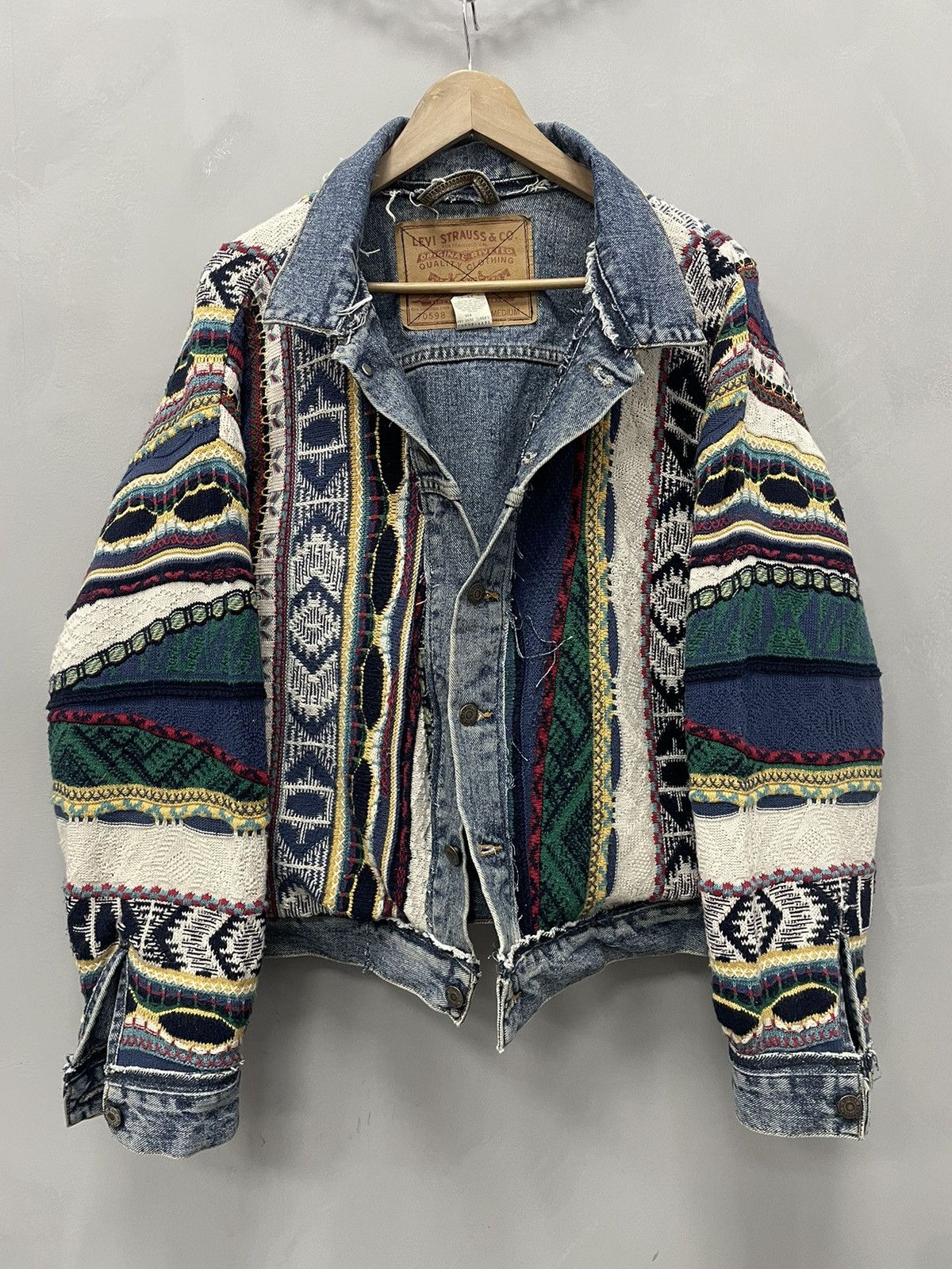 Burton × Coogi BURTON X COOGI DOWN FILLED PUFFER JACKET
