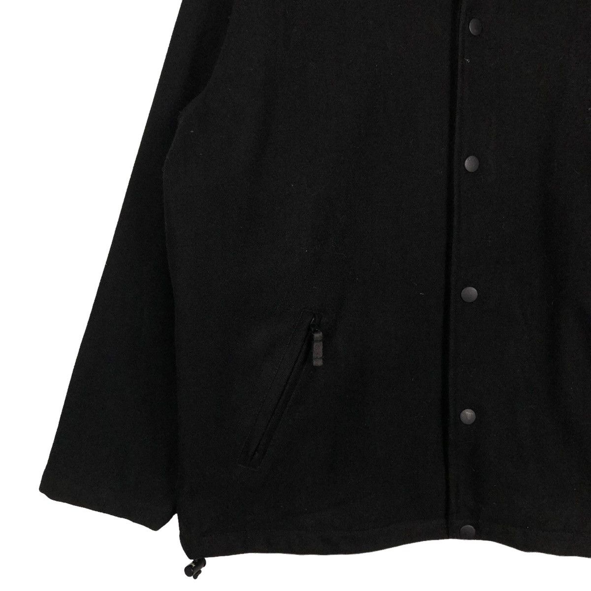 Stussy 🔥VINTAGE STUSSY WOOL JACKET BIKER RICH BLACK Size US L / EU 52-54 / 3 - 4 Thumbnail