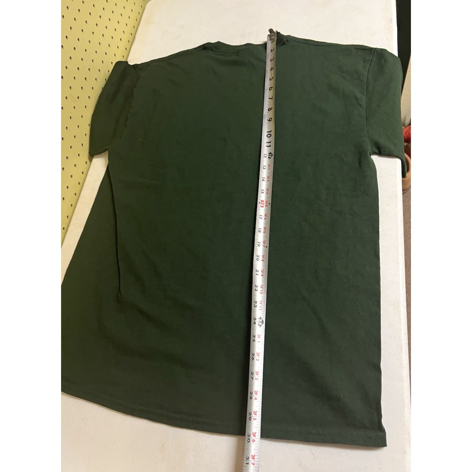 Vintage CAMP T-Shirt Green Short Sleeve Crew Neck L Men Summer Camp Adirondack Lettering Retro Style Size US L / EU 52-54 / 3 - 6 Thumbnail